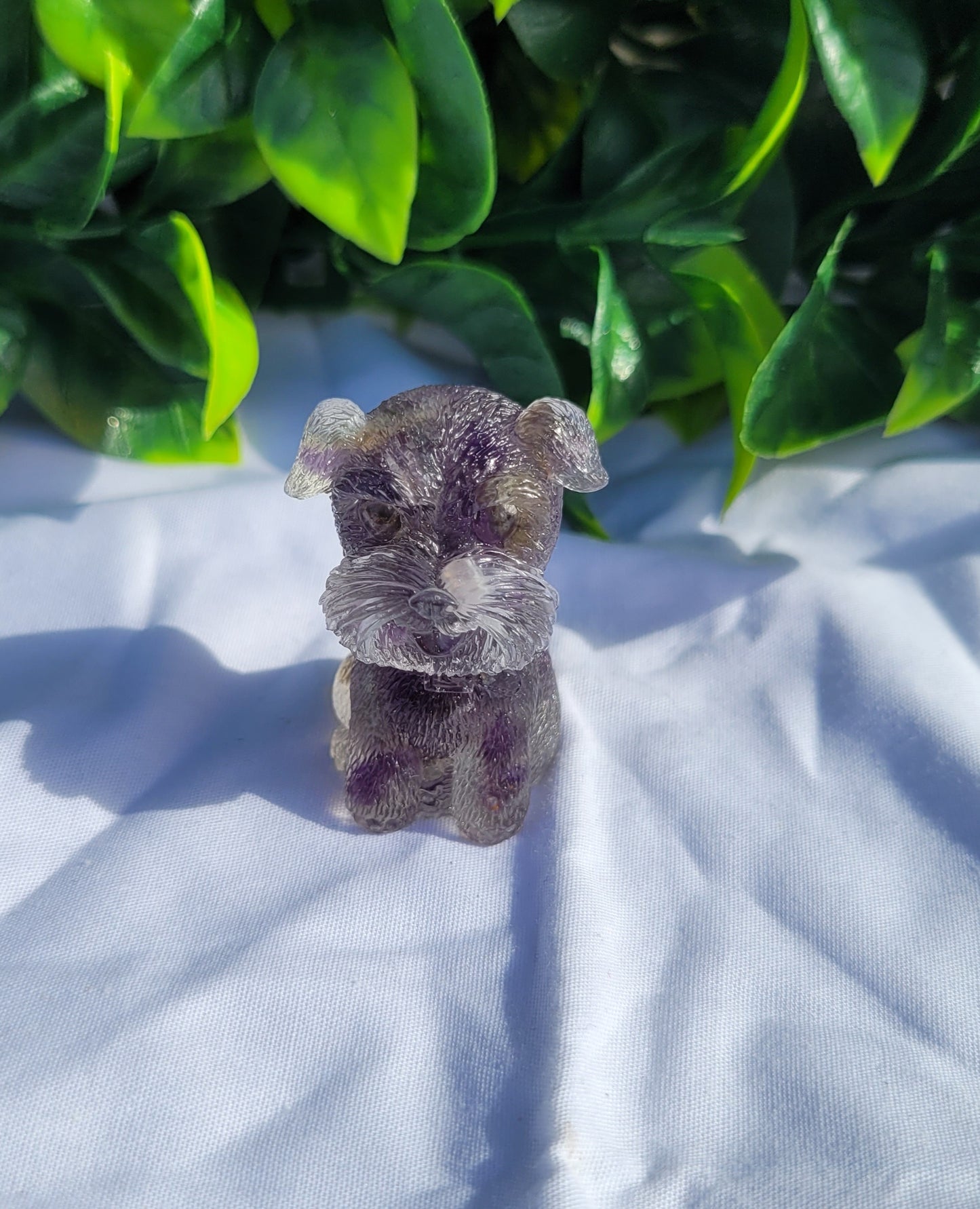 Schnauzer Resin Dog