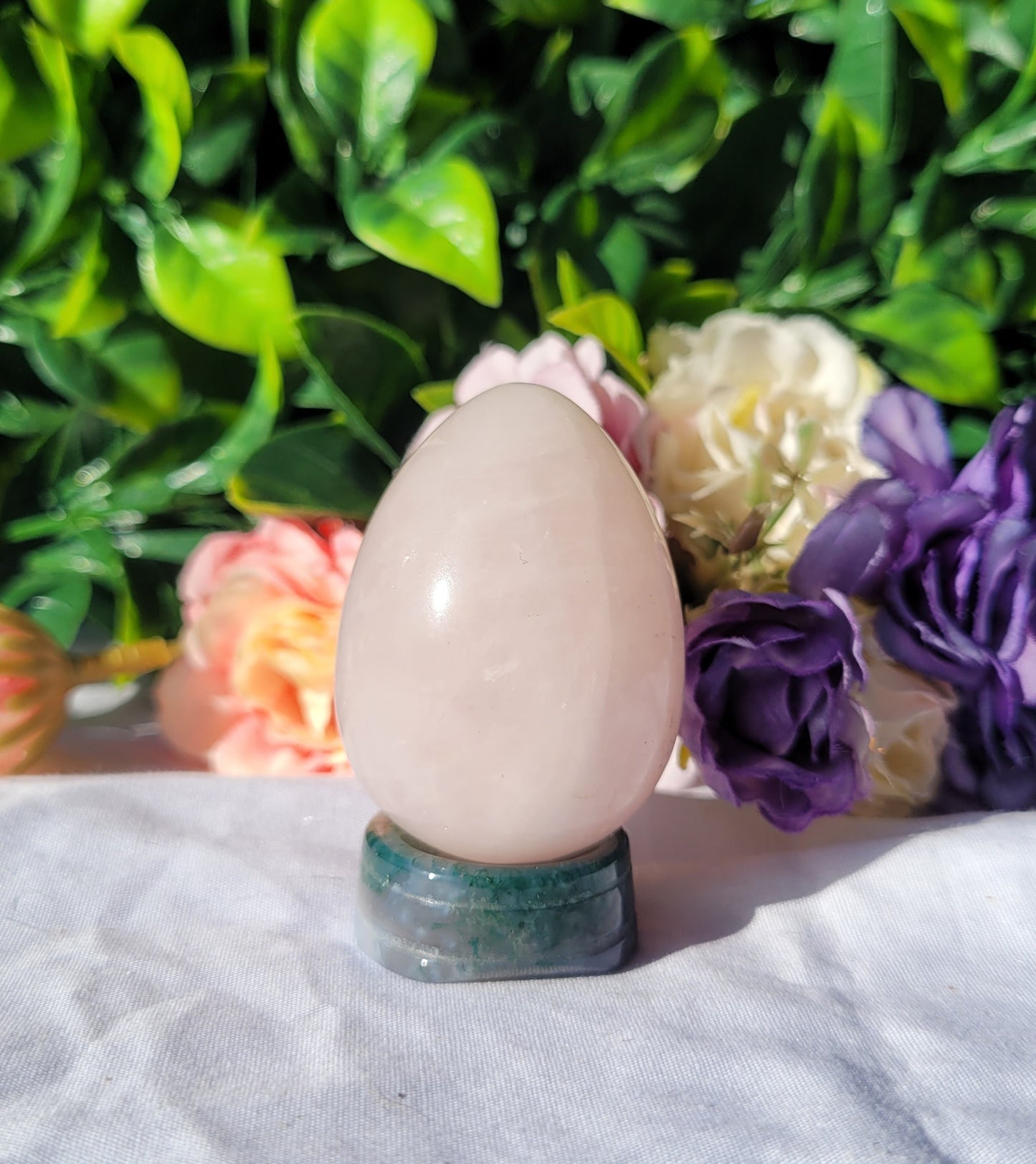 Rose Quartz Egg