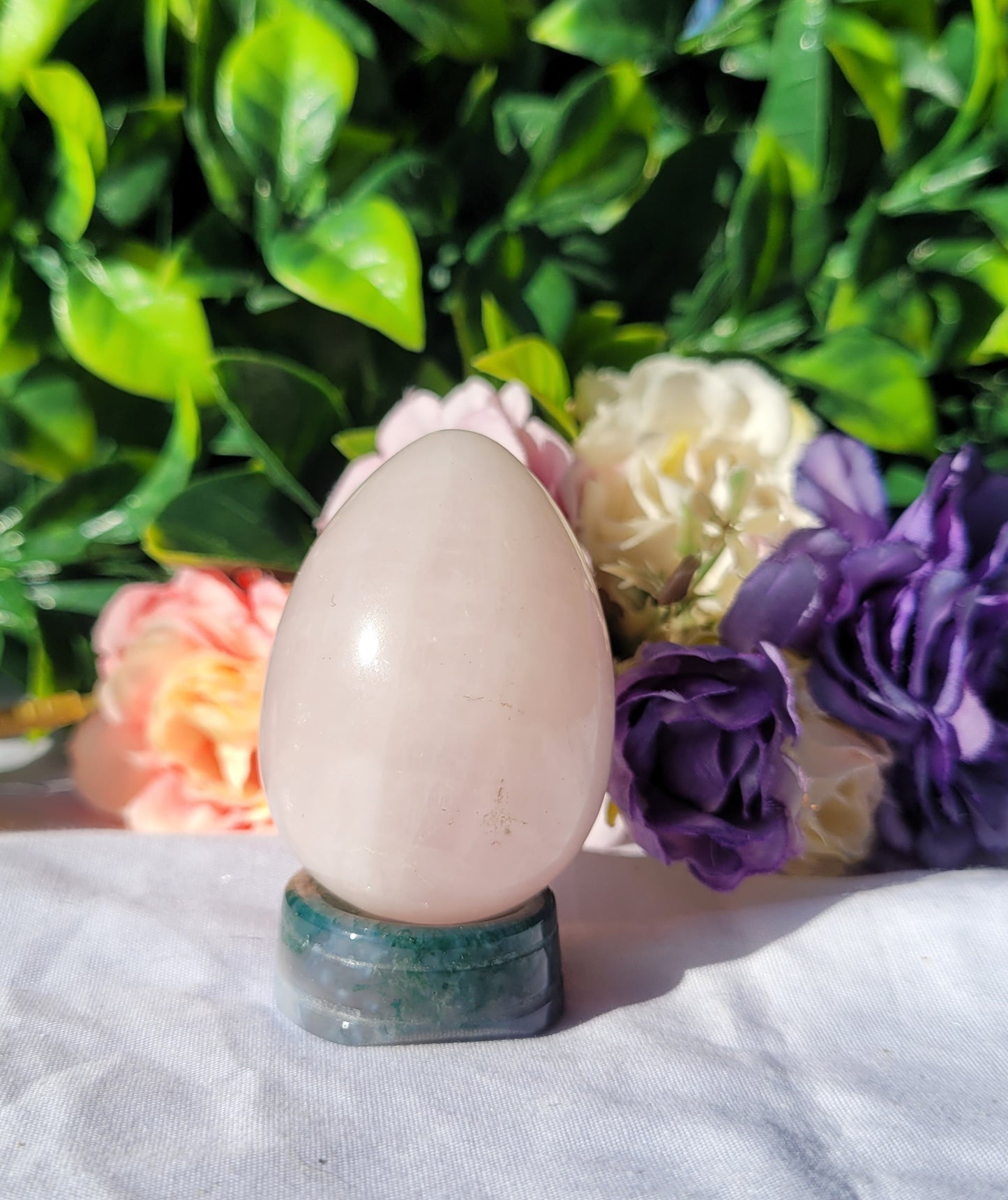 Rose Quartz Egg