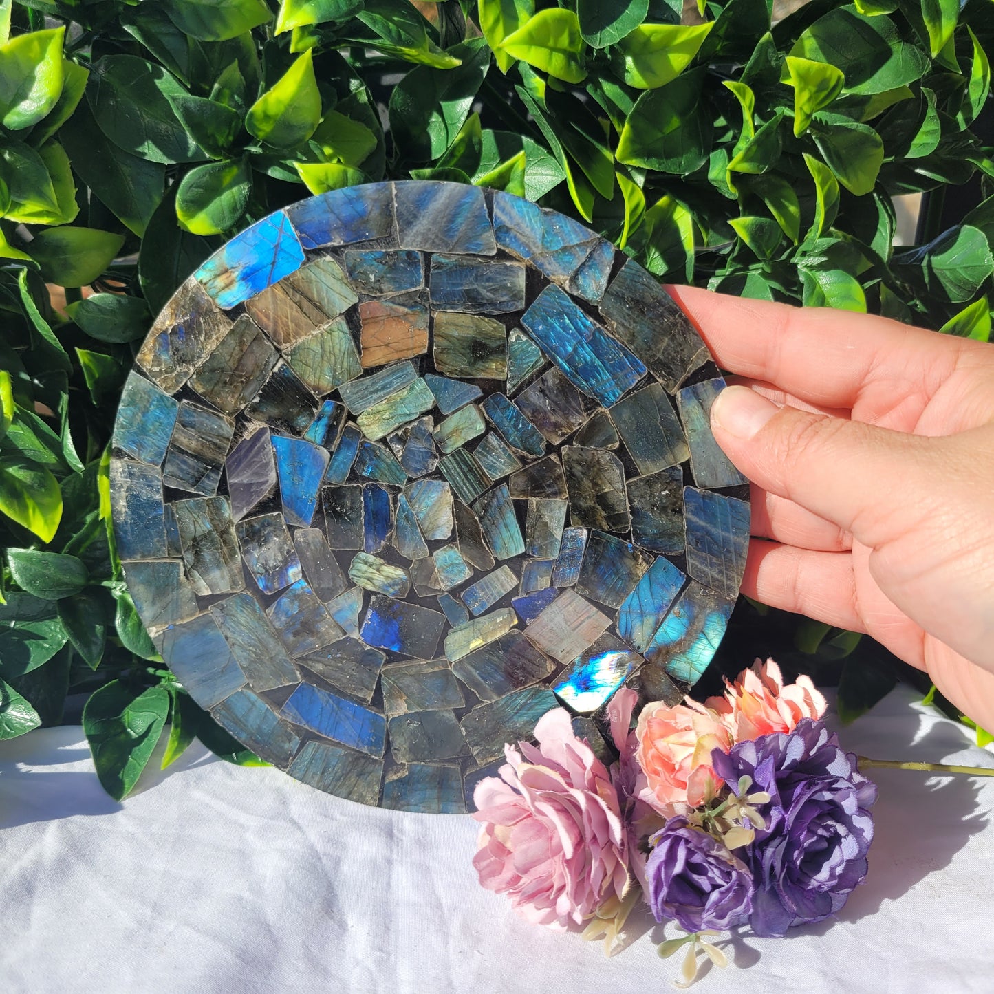 Labradorite Display slice