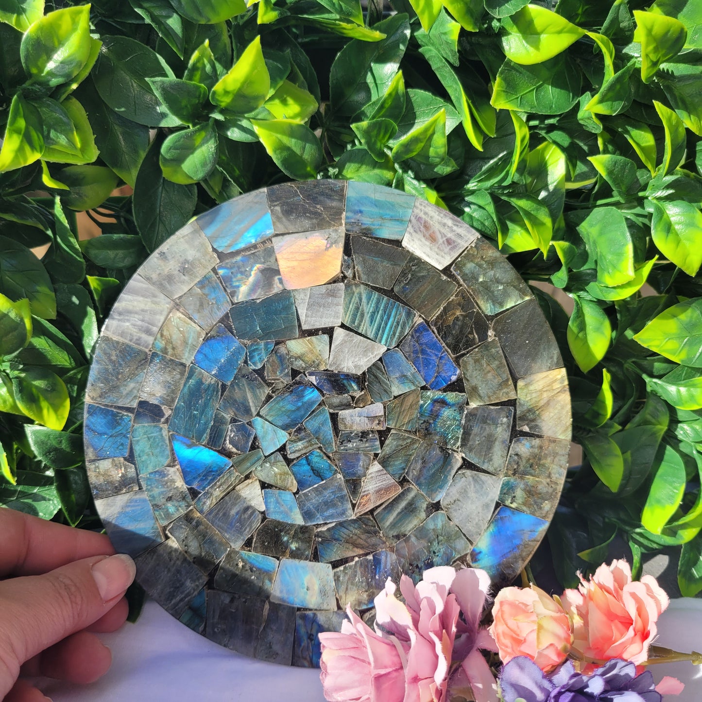 Labradorite Display slice