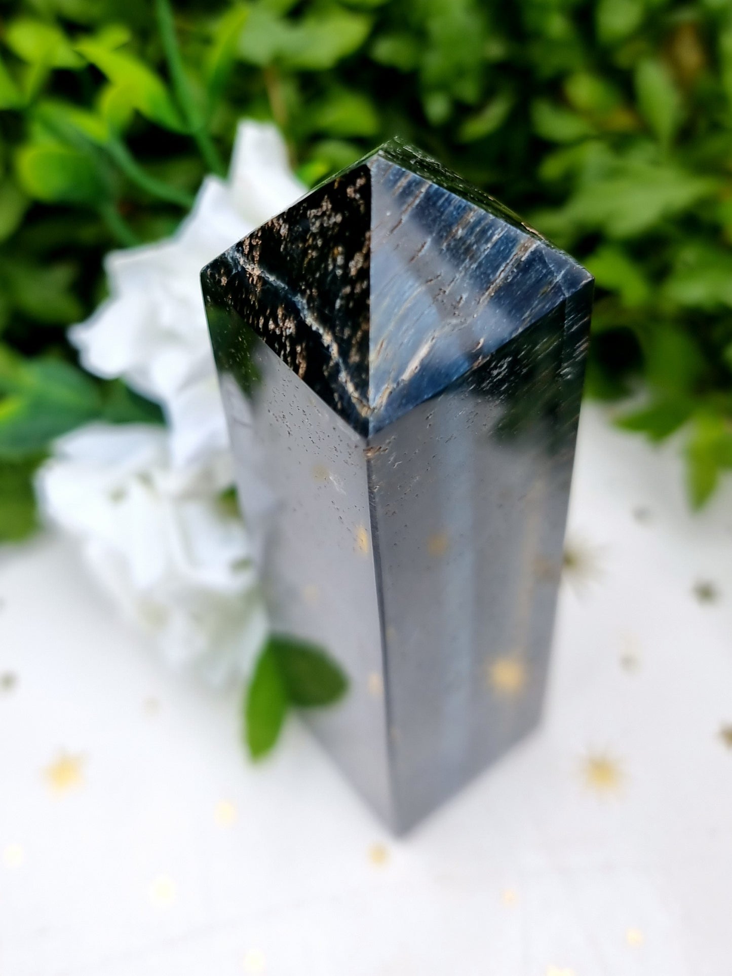 Blue Tigers Eye Tower