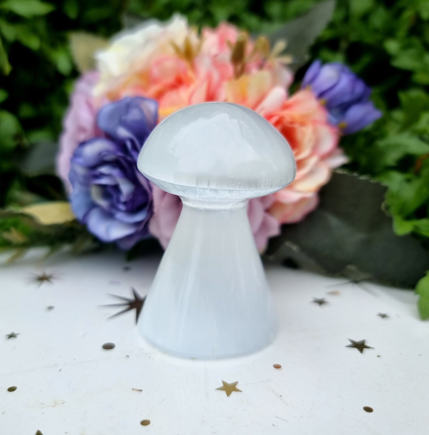 Selenite Mushroom