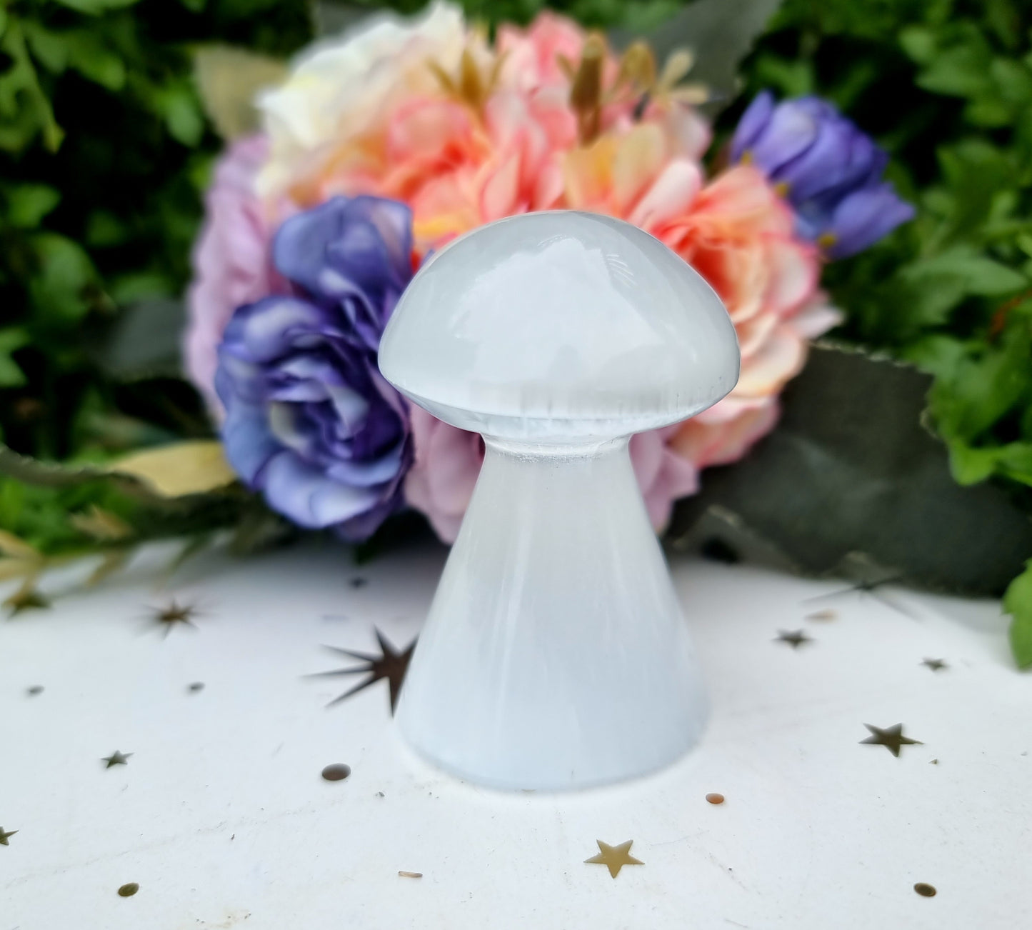 Selenite Mushroom