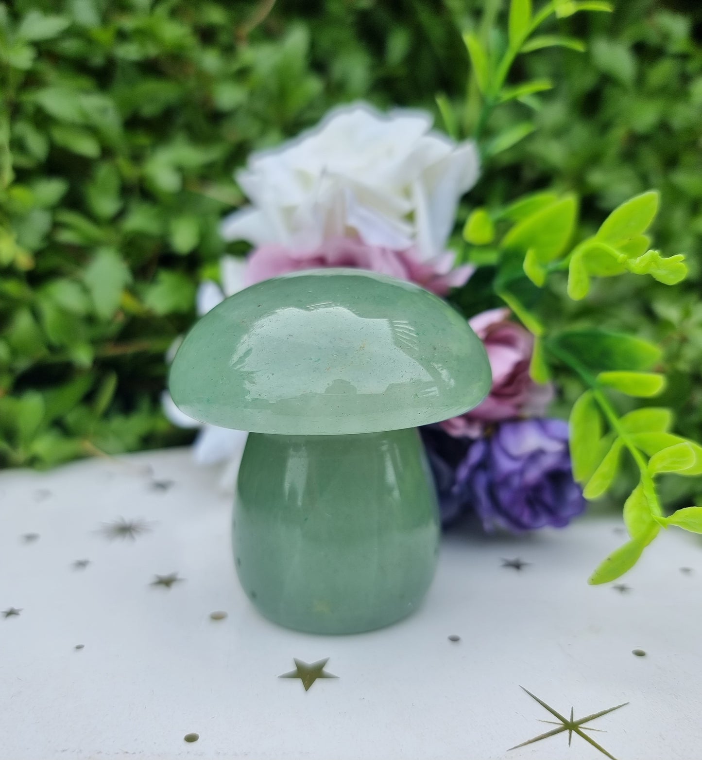 Green Aventurine Mushroom