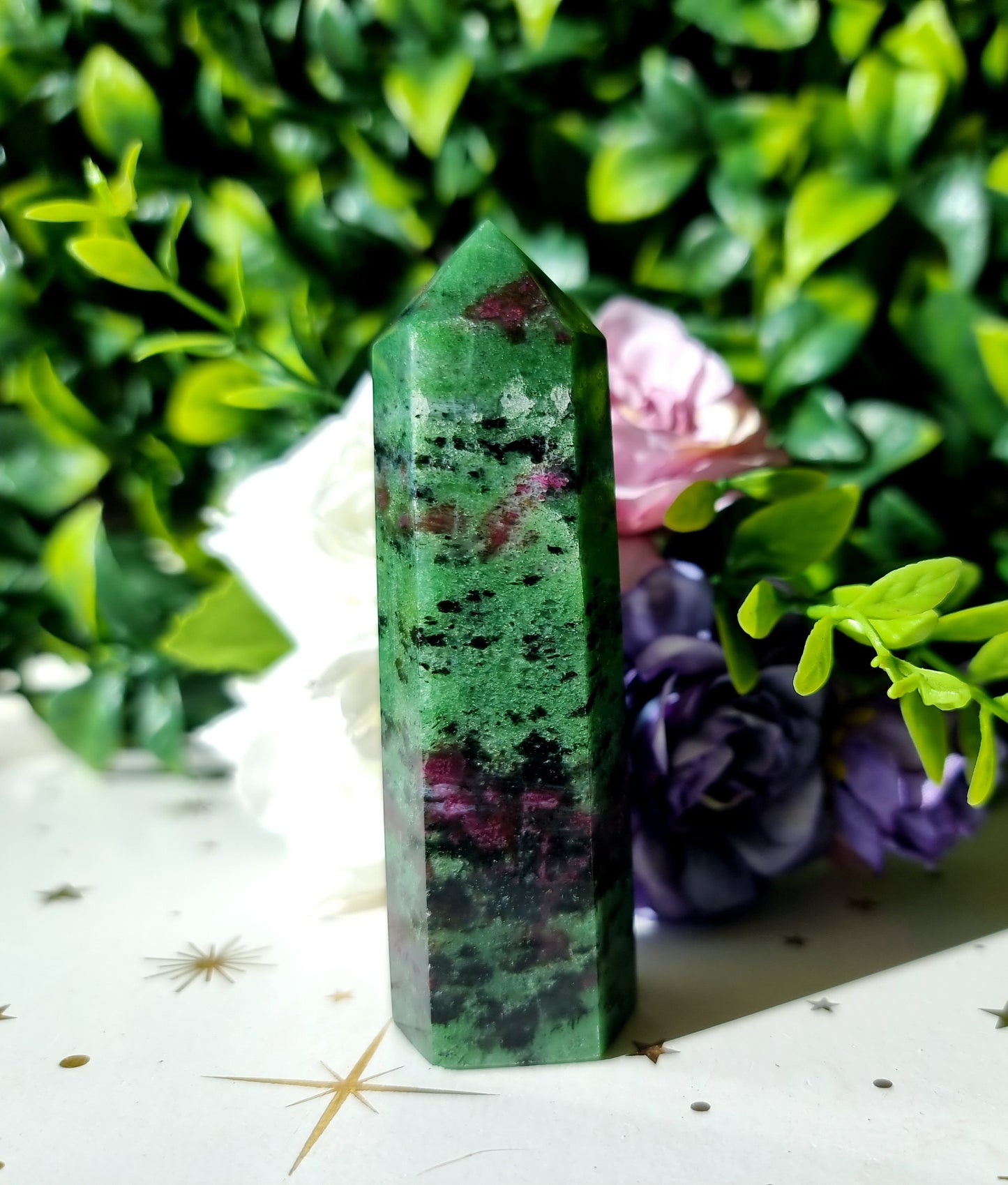 Ruby Zoisite Point