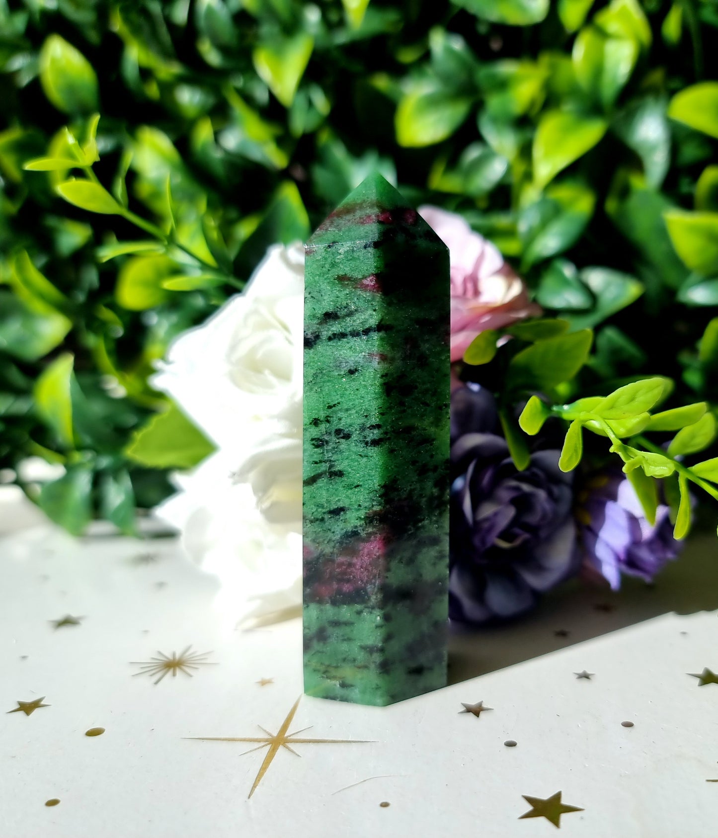 Ruby Zoisite Point