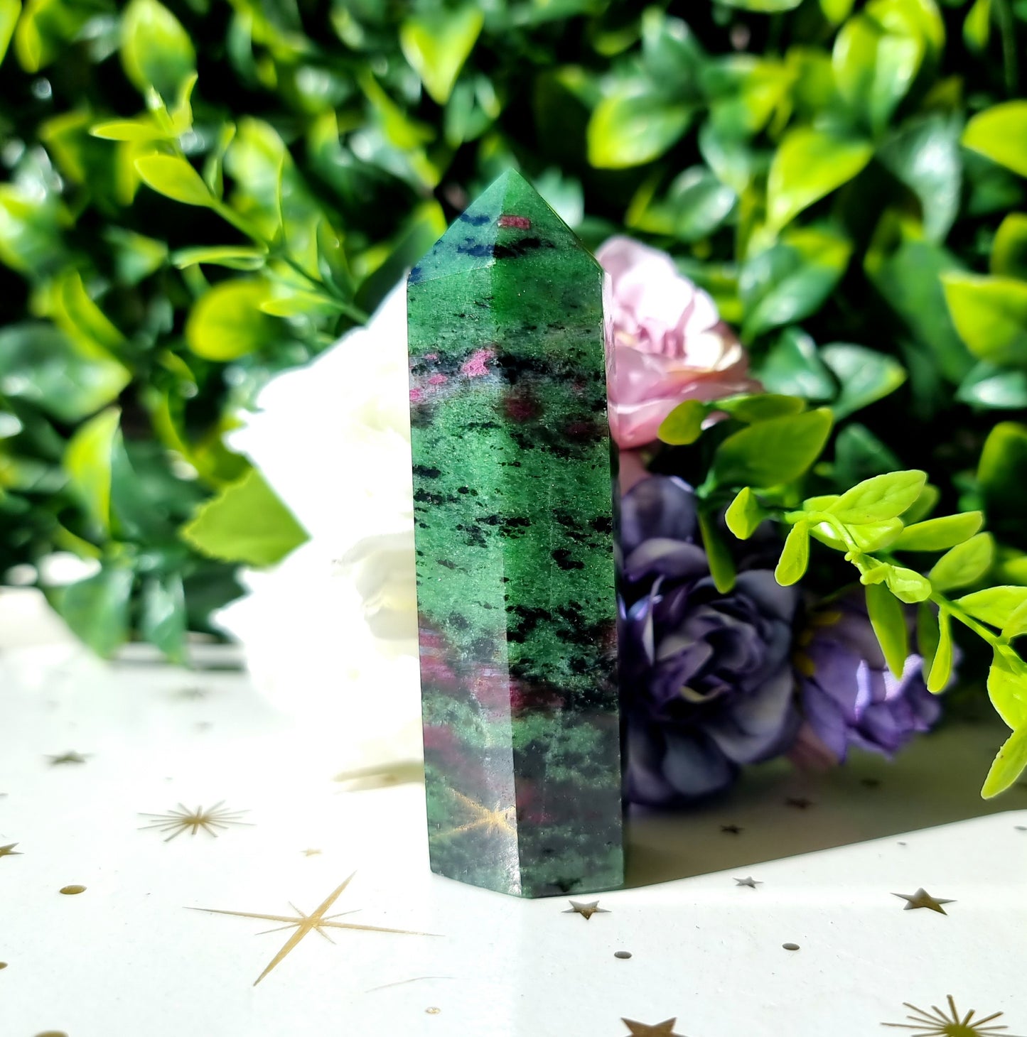 Ruby Zoisite Point