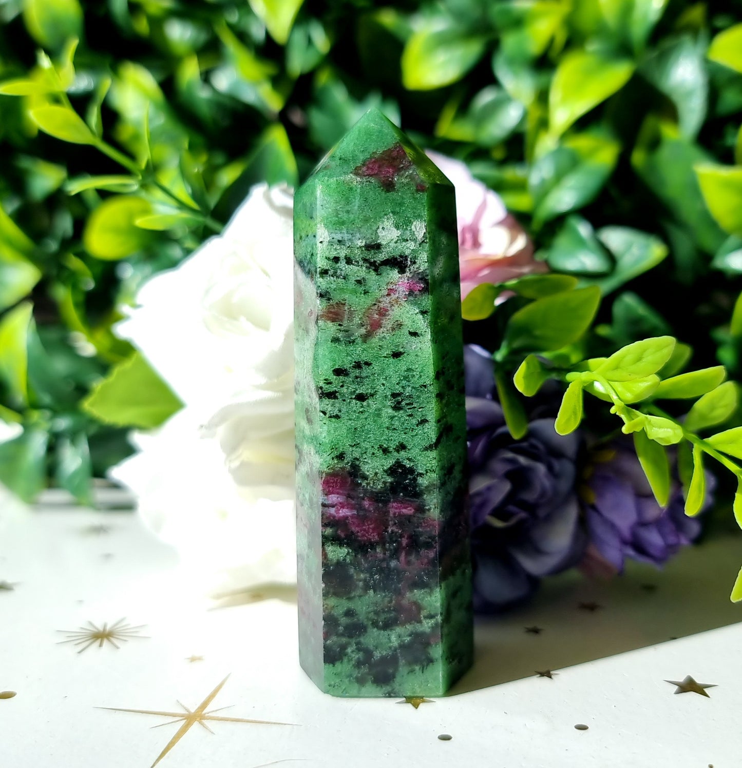 Ruby Zoisite Point