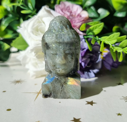 Labradorite Buddha