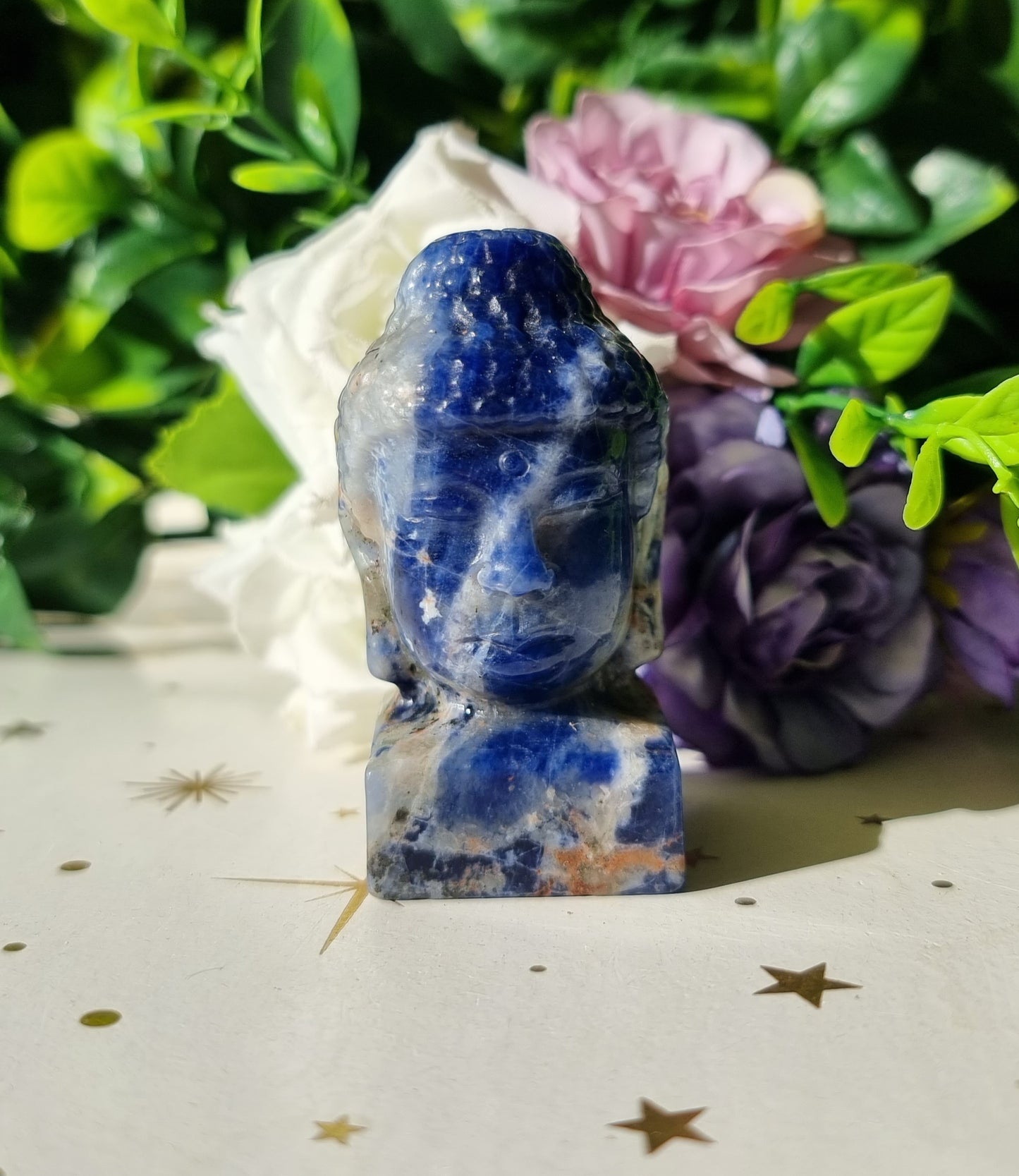 Sunset Sodalite Buddha