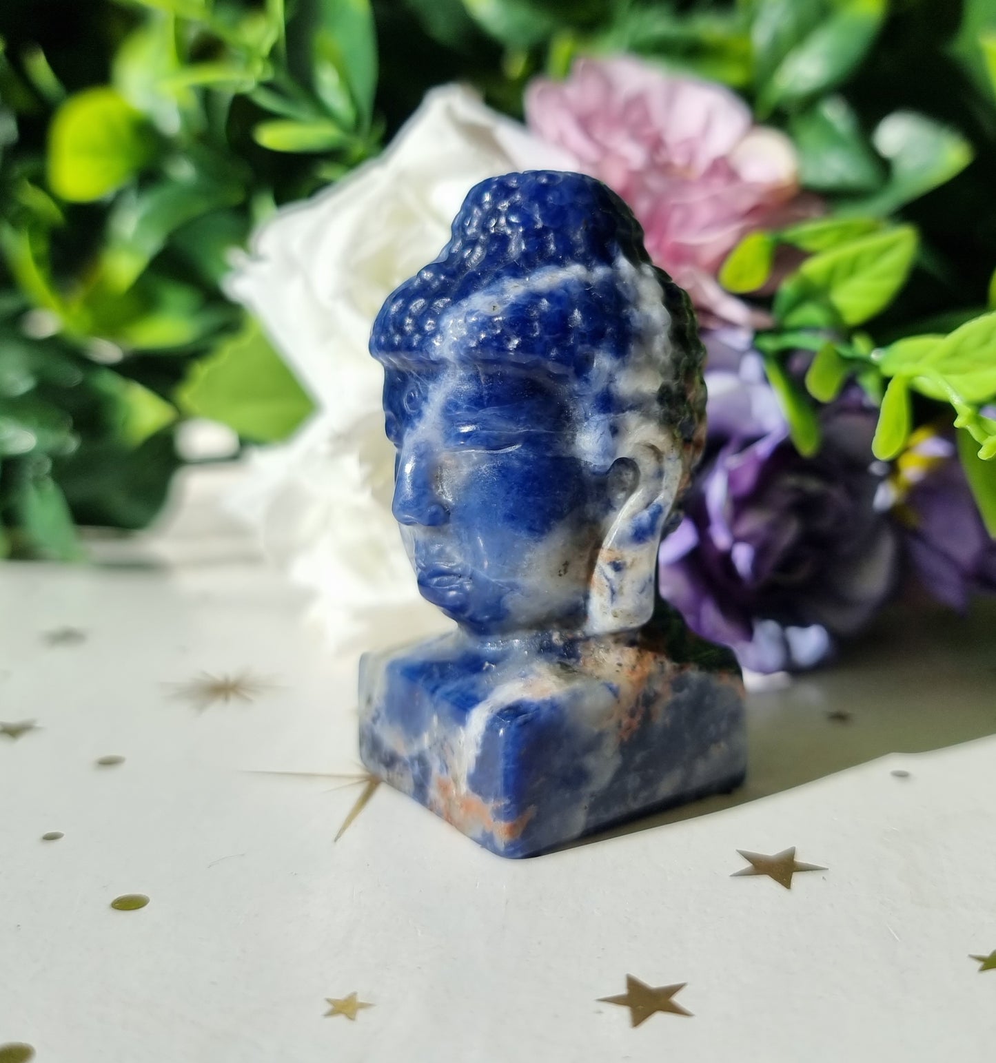 Sunset Sodalite Buddha