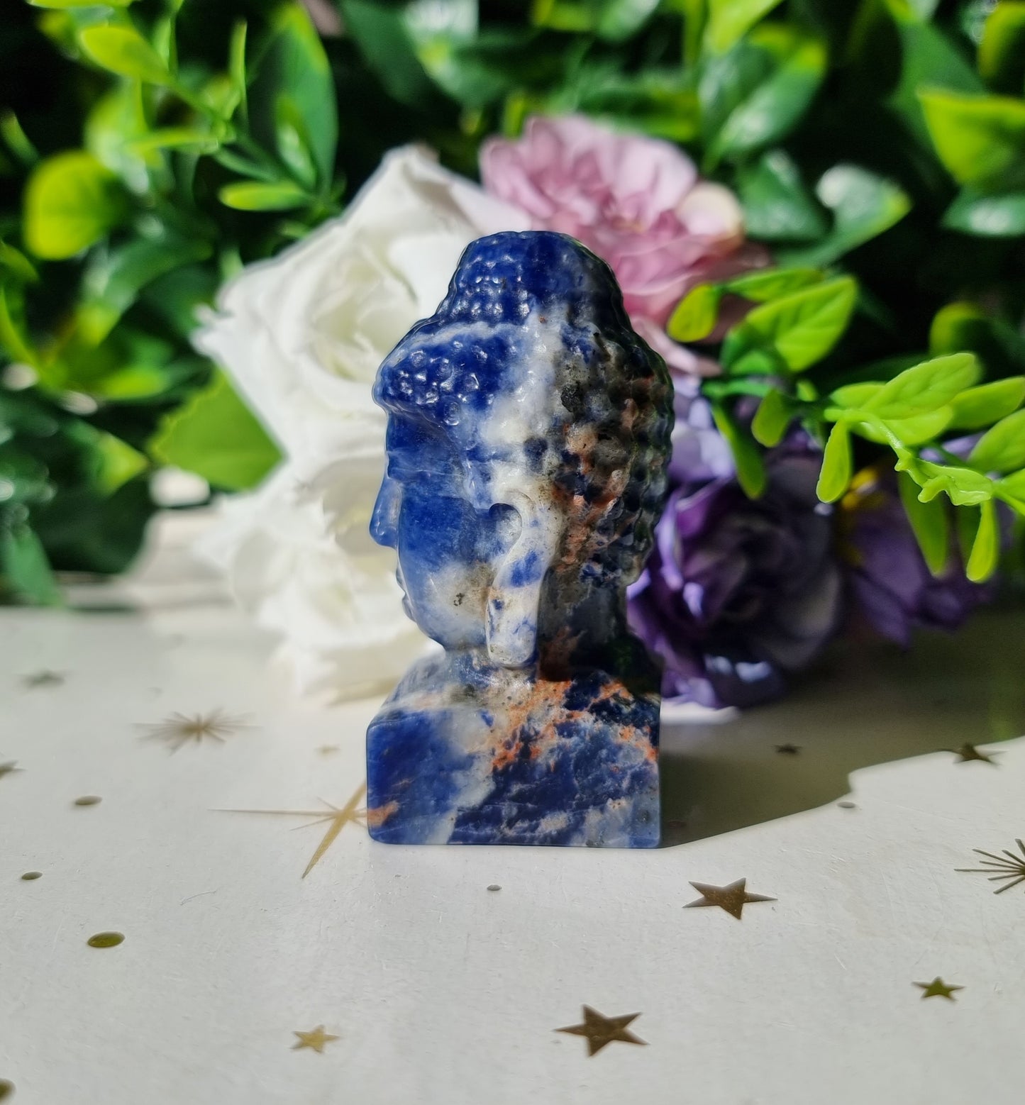 Sunset Sodalite Buddha