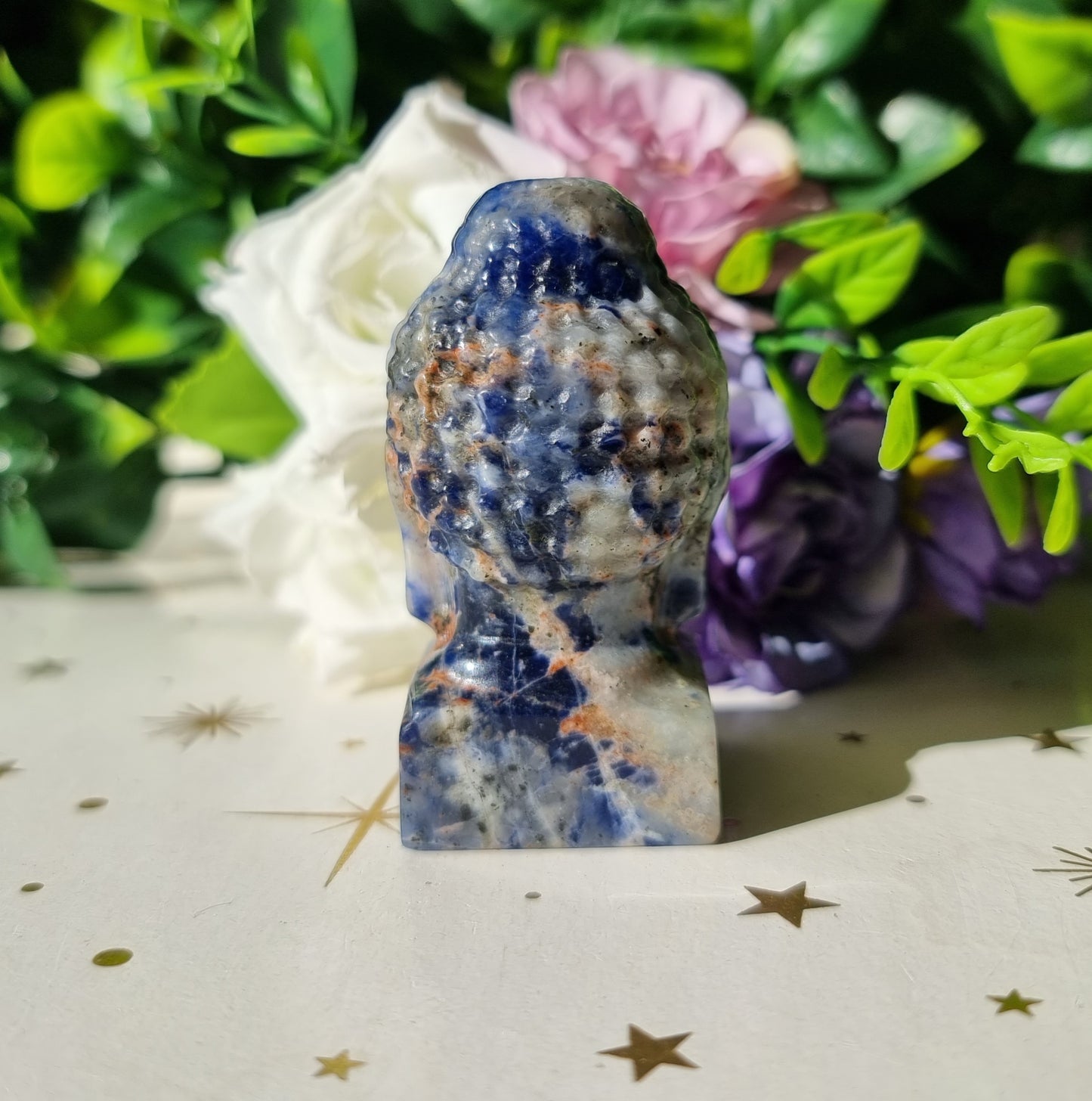 Sunset Sodalite Buddha