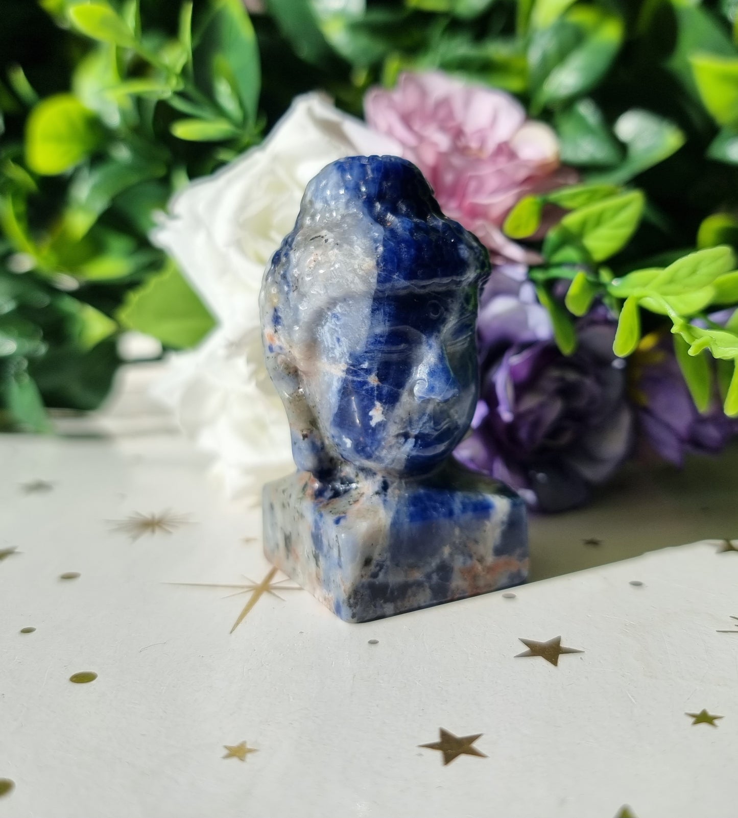 Sunset Sodalite Buddha