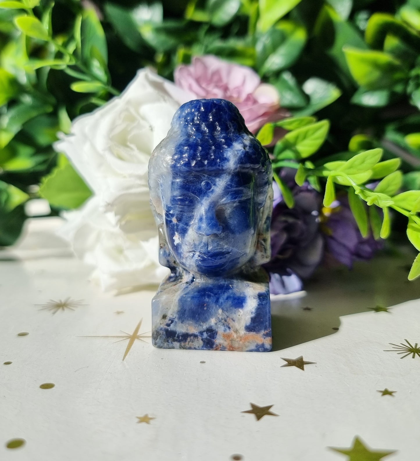 Sunset Sodalite Buddha