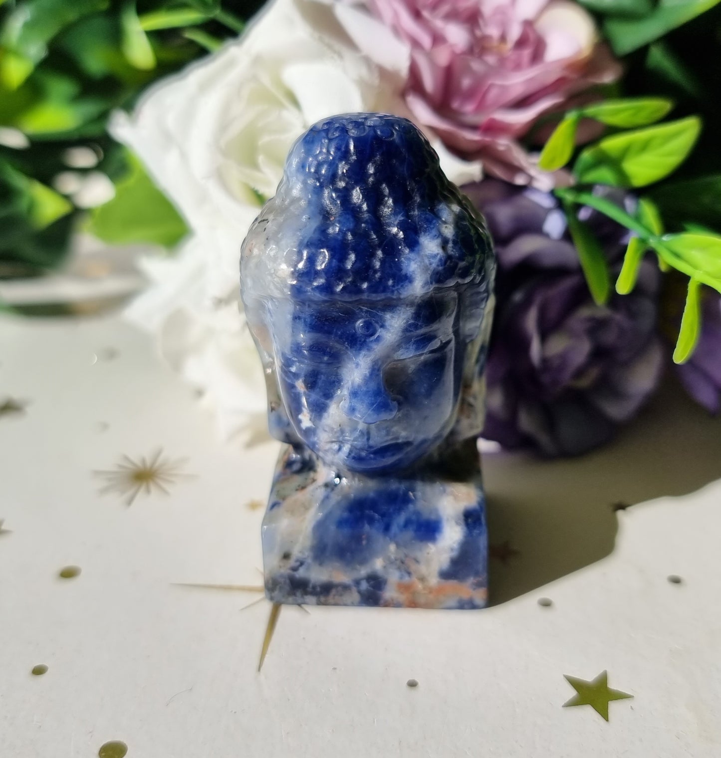 Sunset Sodalite Buddha