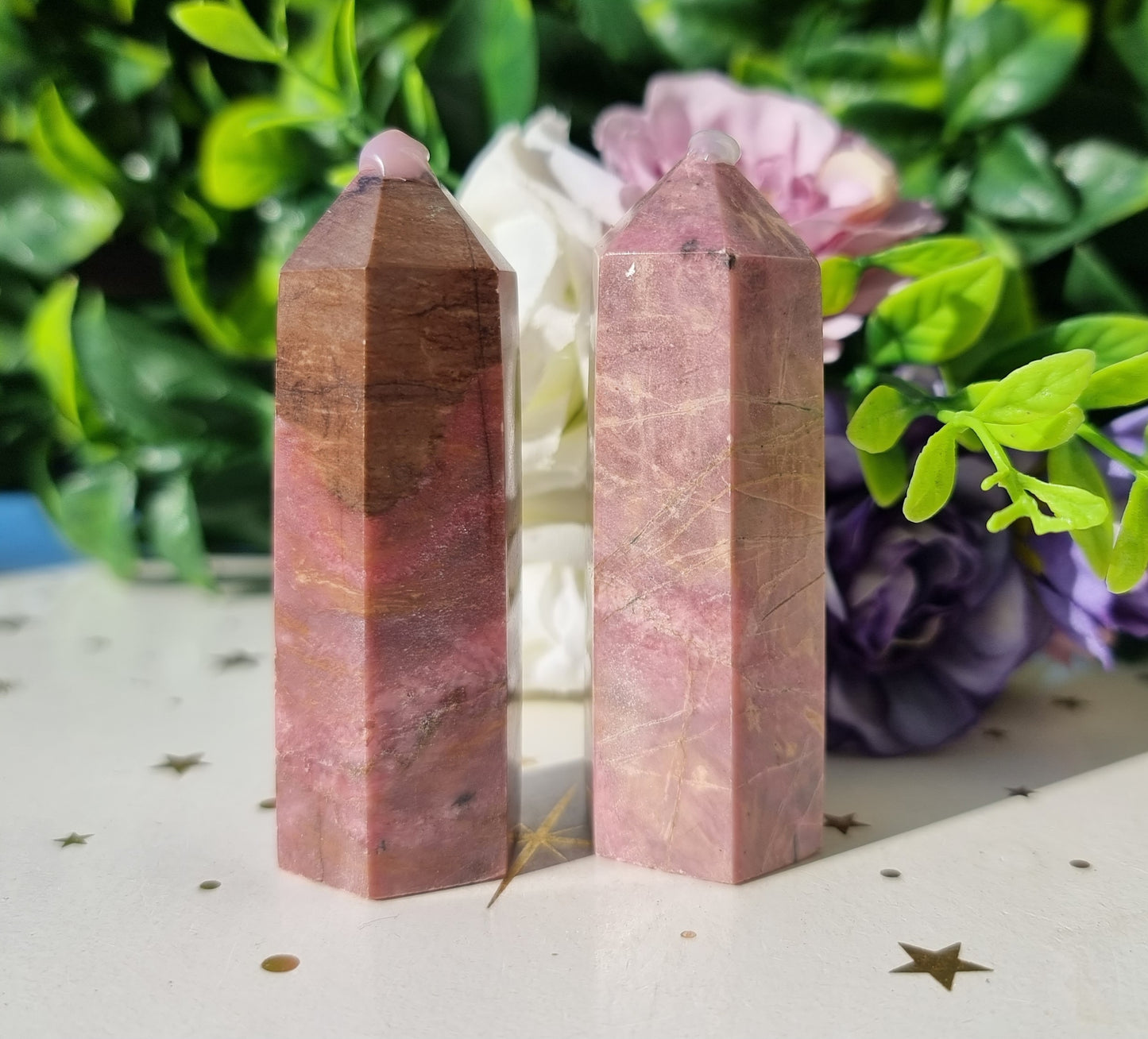 Rhodonite Points