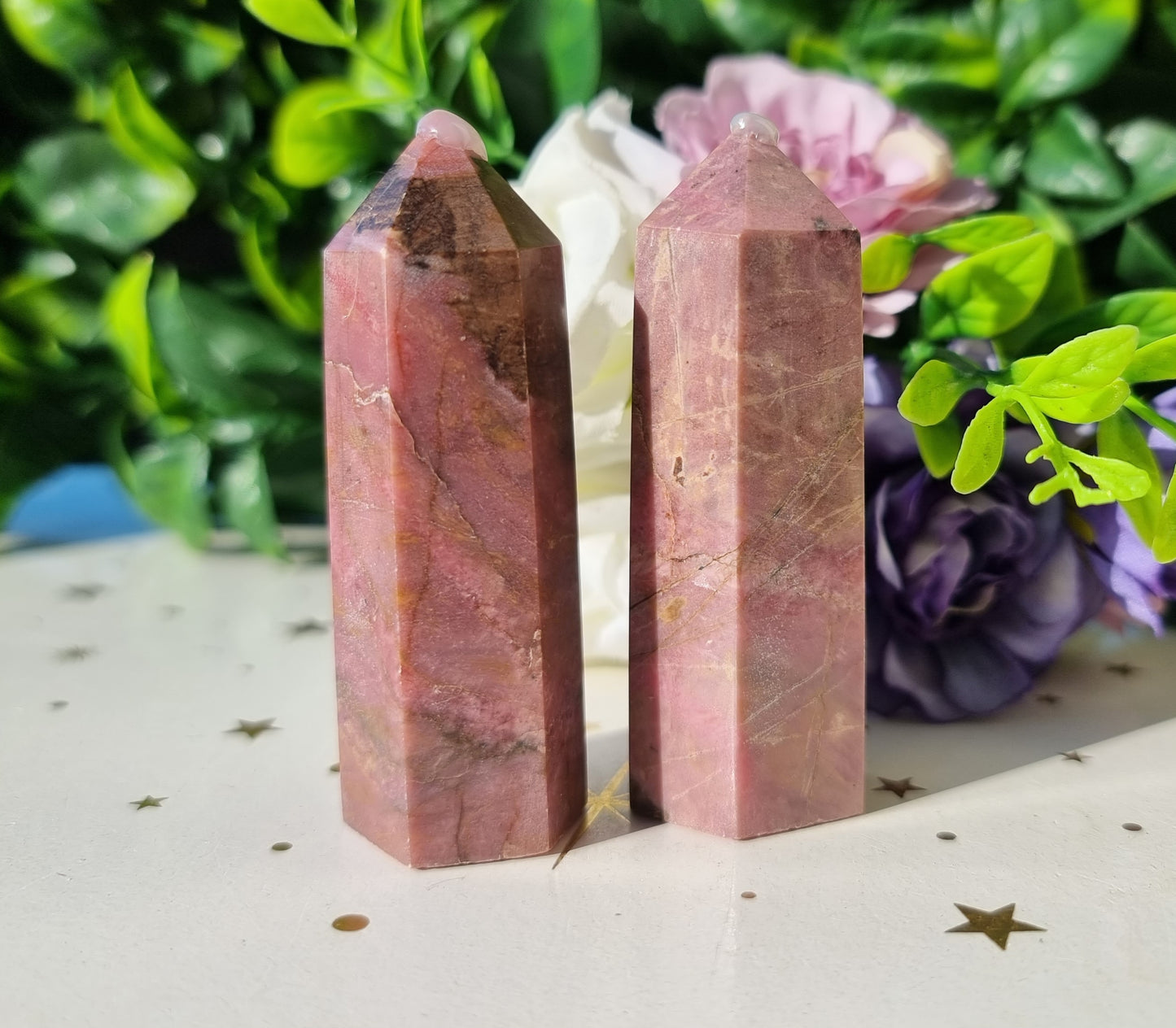 Rhodonite Points