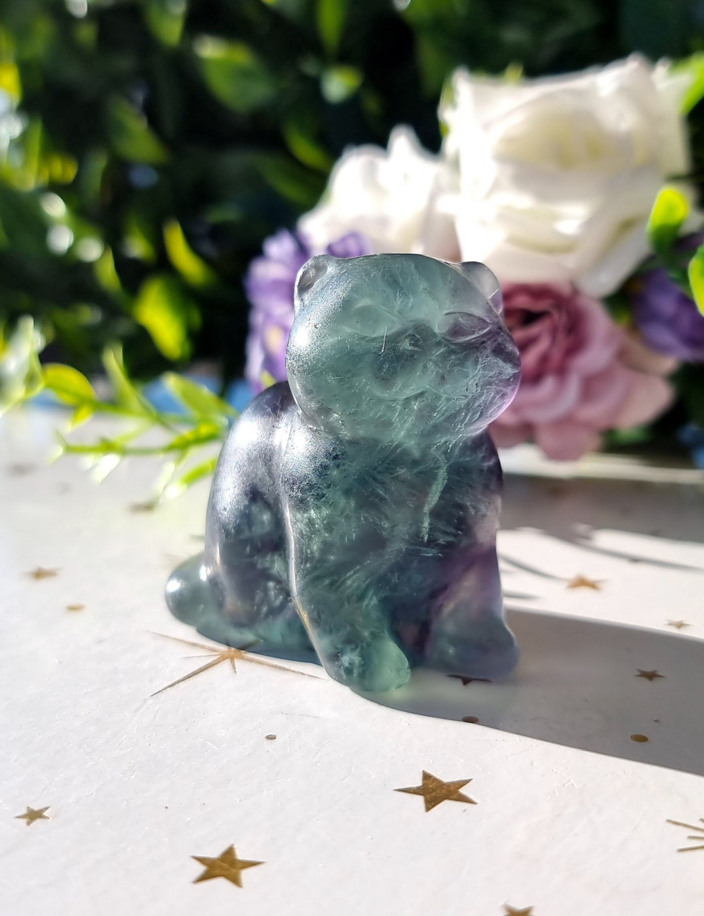 Mixed Fluorite Cat