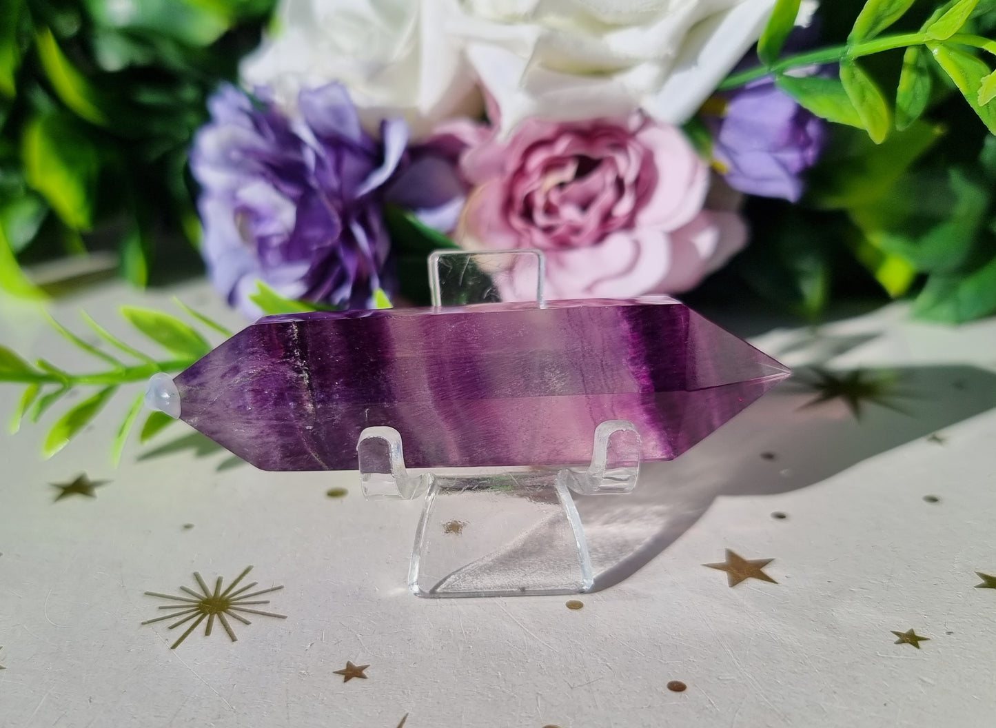 Purple Fluorite DT Point