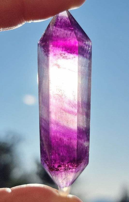 Purple Fluorite DT Point