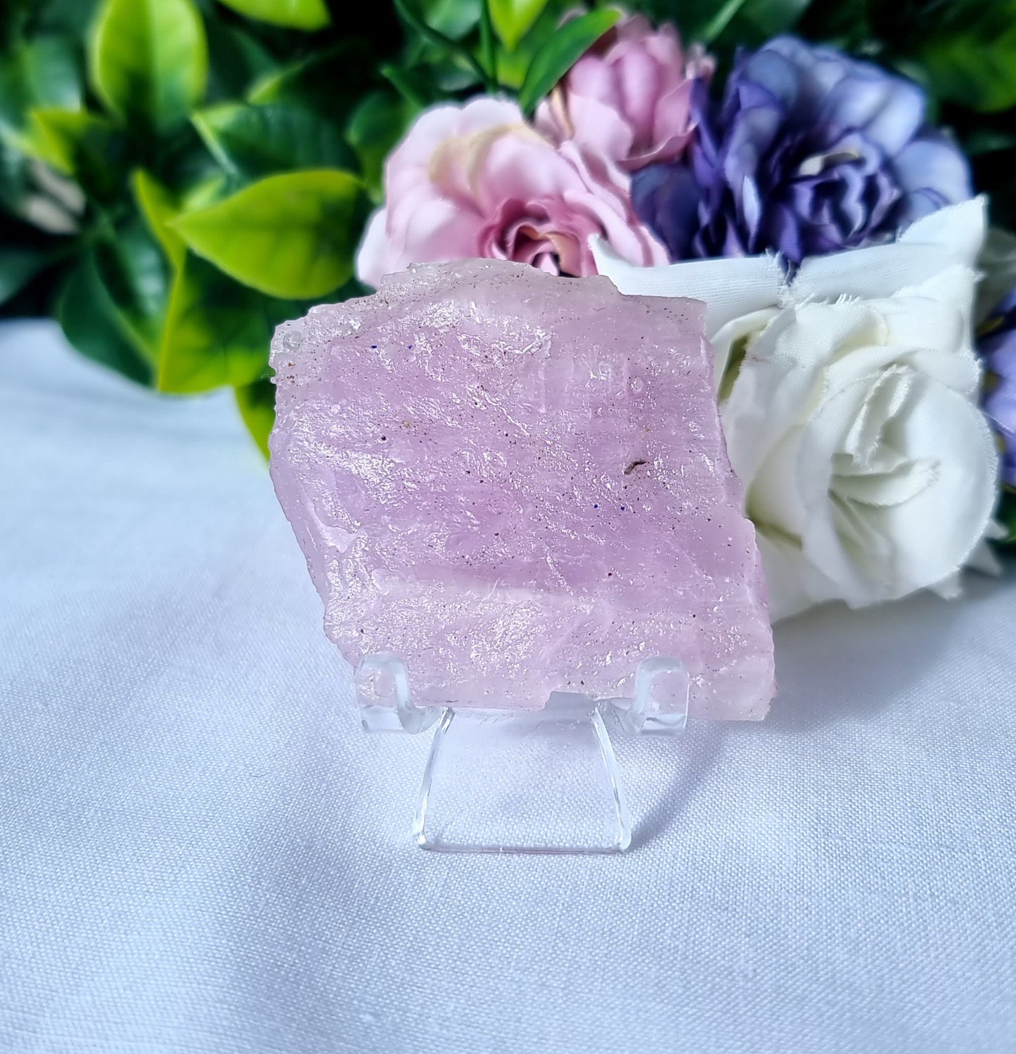 Polished Kunzite Raw