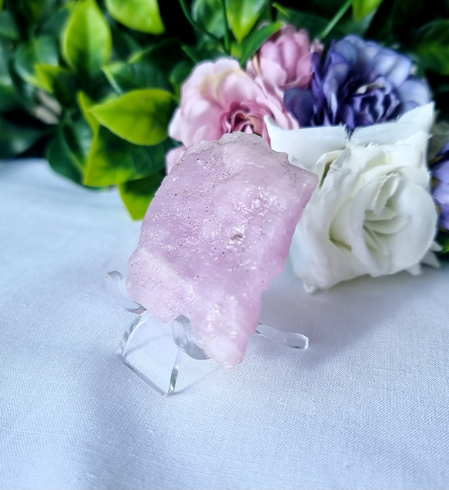 Polished Kunzite Raw