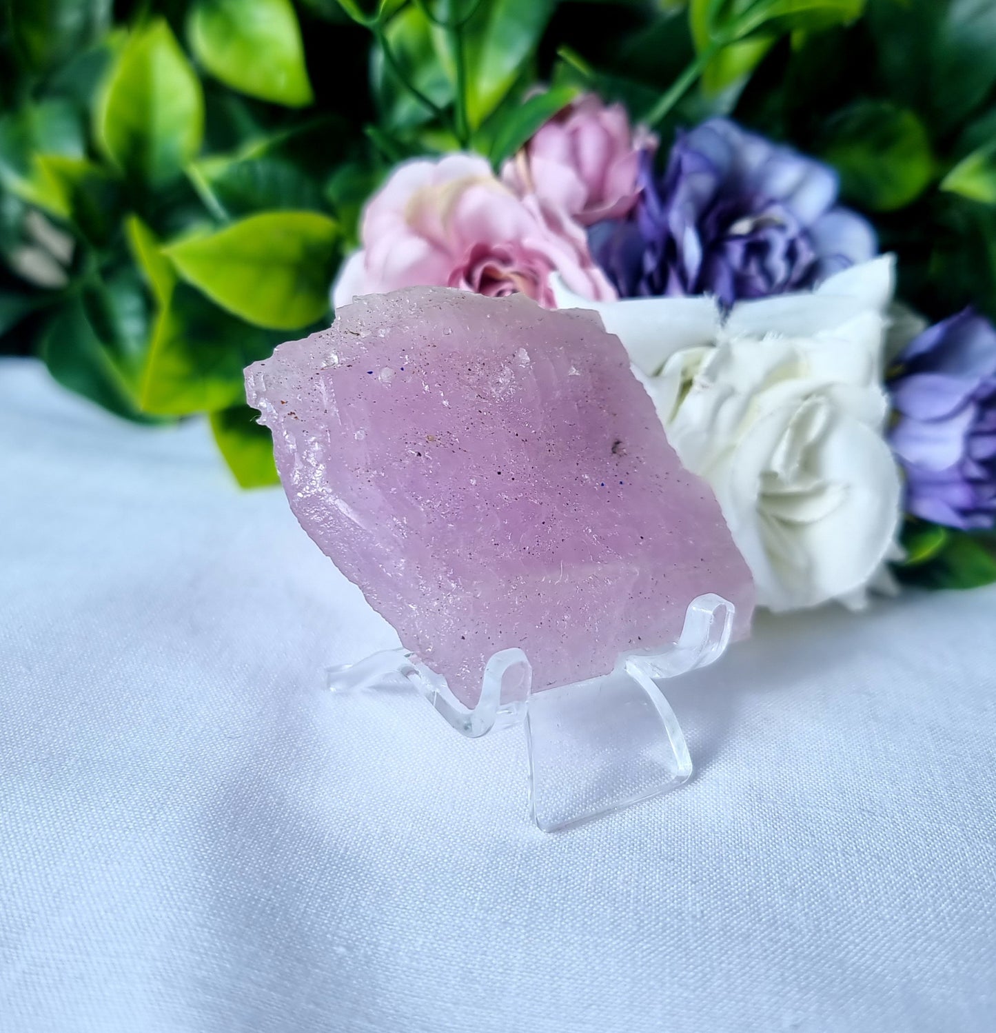 Polished Kunzite Raw