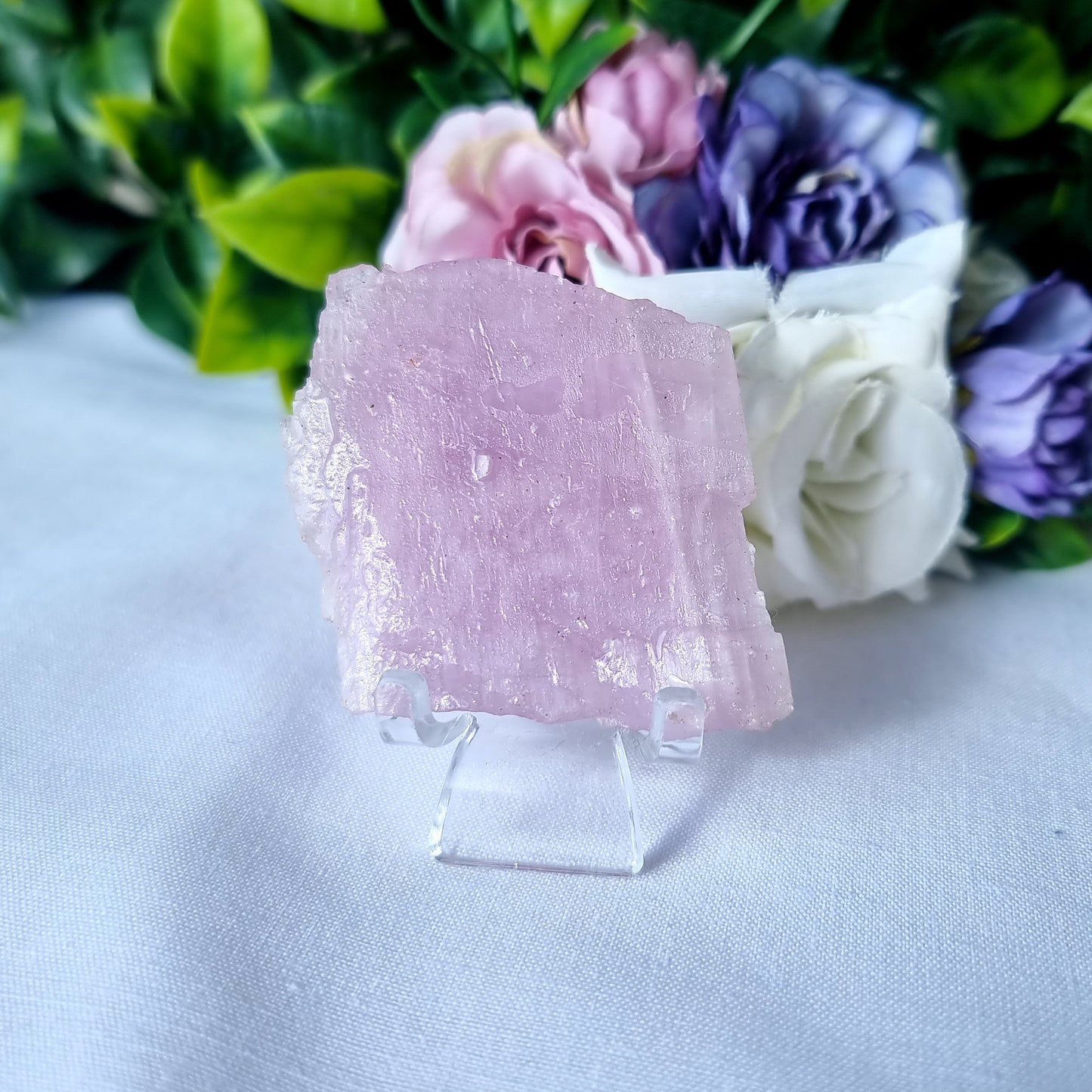 Polished Kunzite Raw