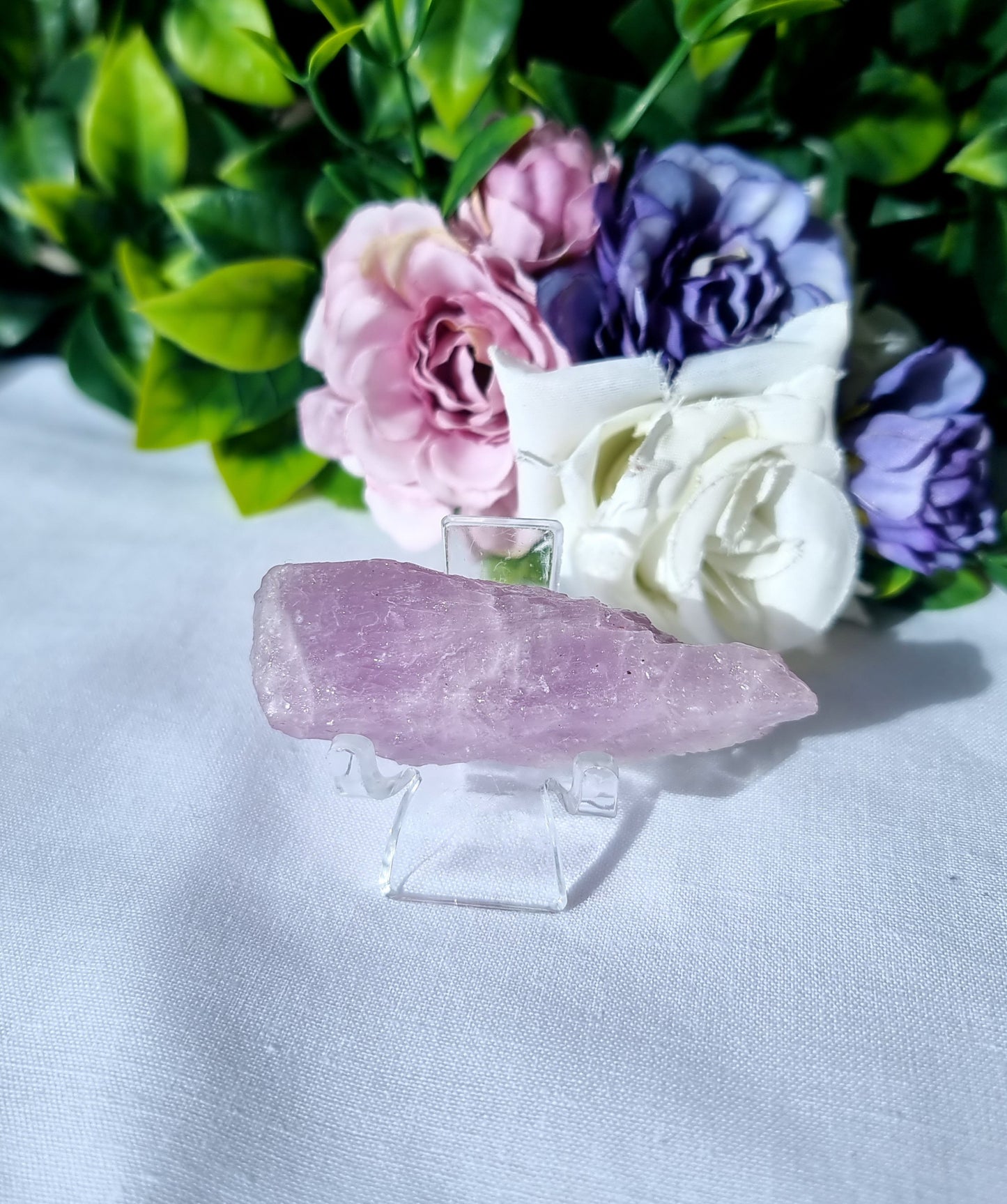 Polished Kunzite Raw