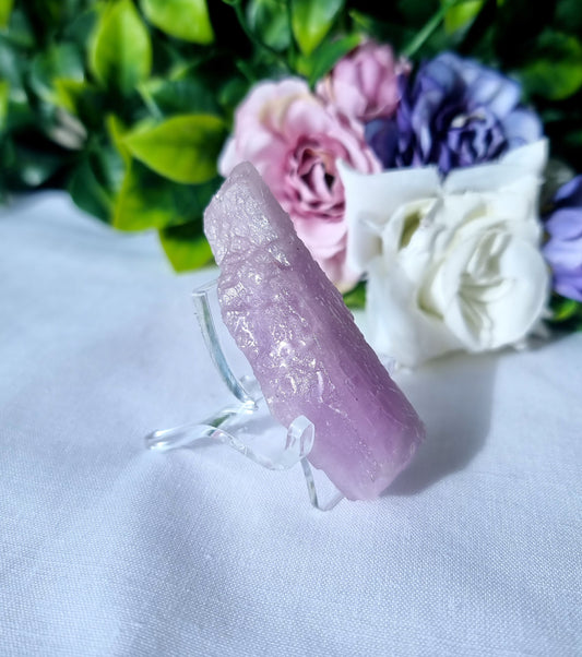 Polished Kunzite Raw