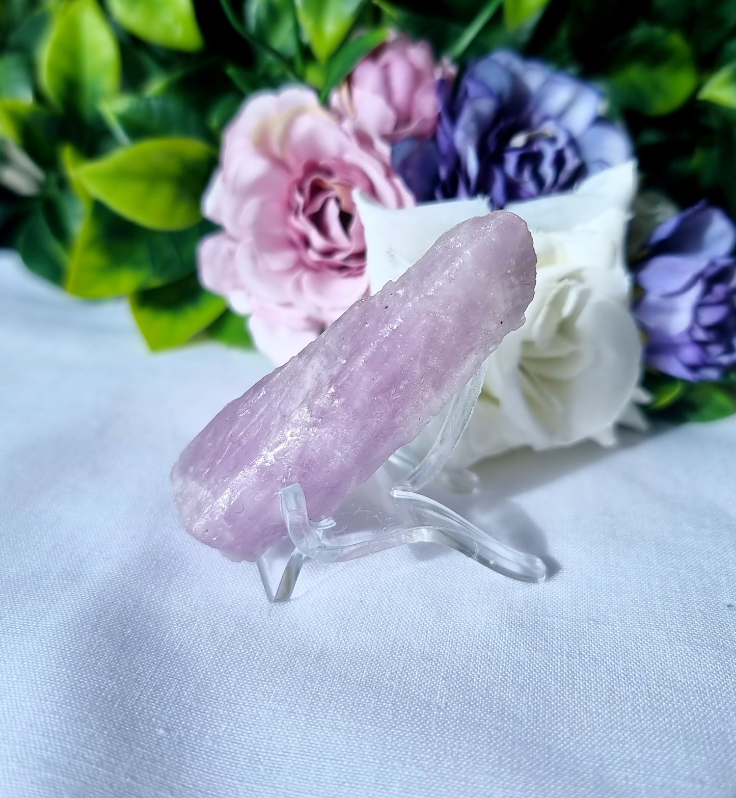 Polished Kunzite Raw