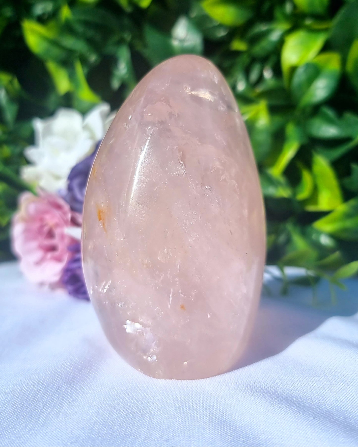 Rose Quartz star flash Free-form