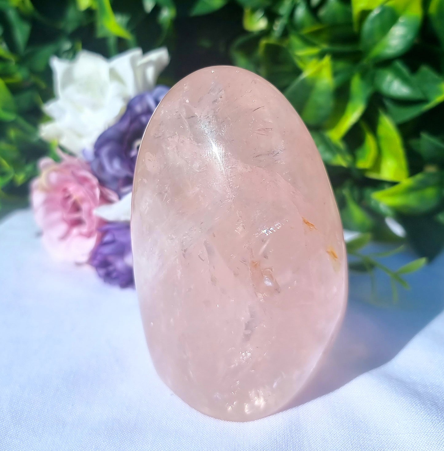 Rose Quartz star flash Free-form