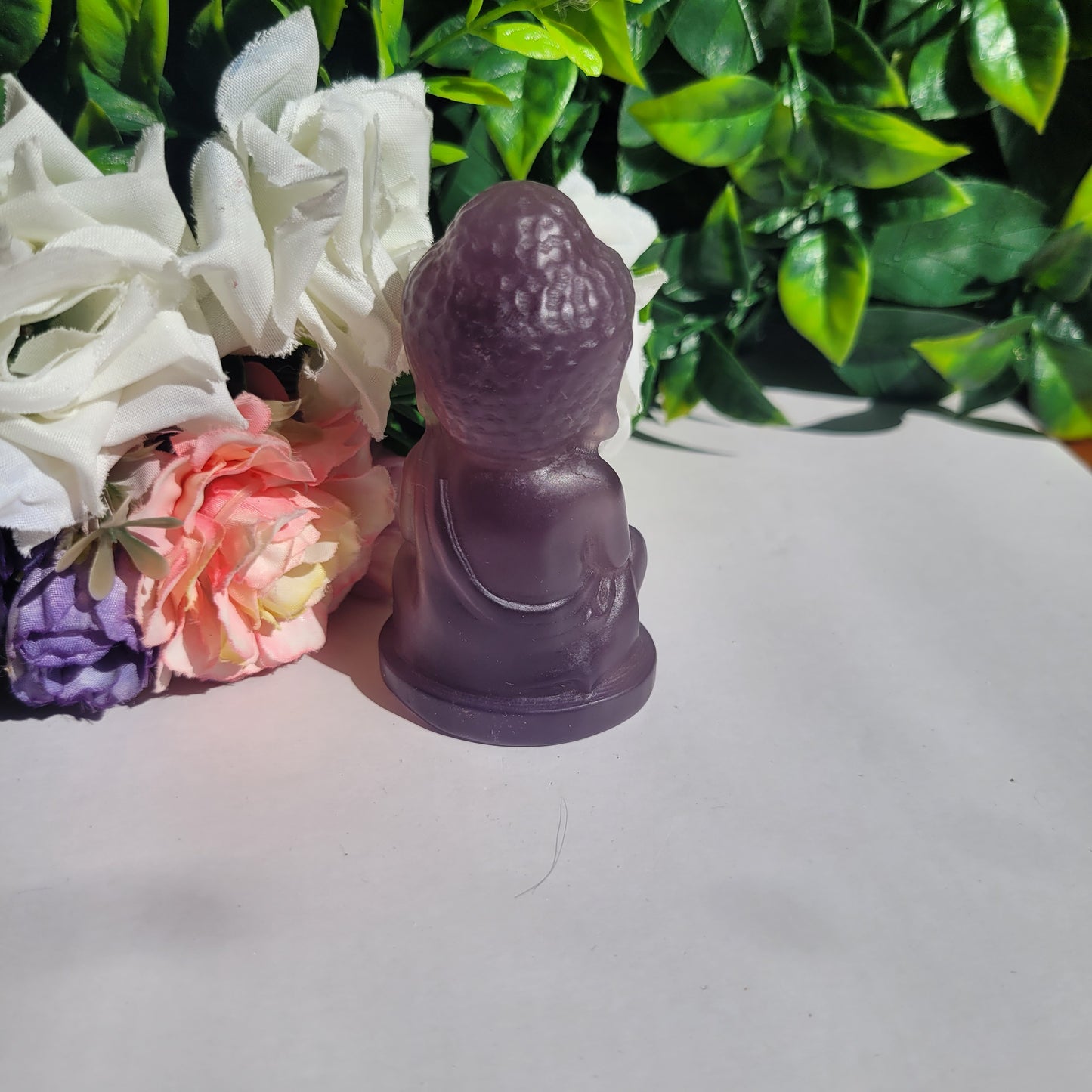 Fluorite Buddha