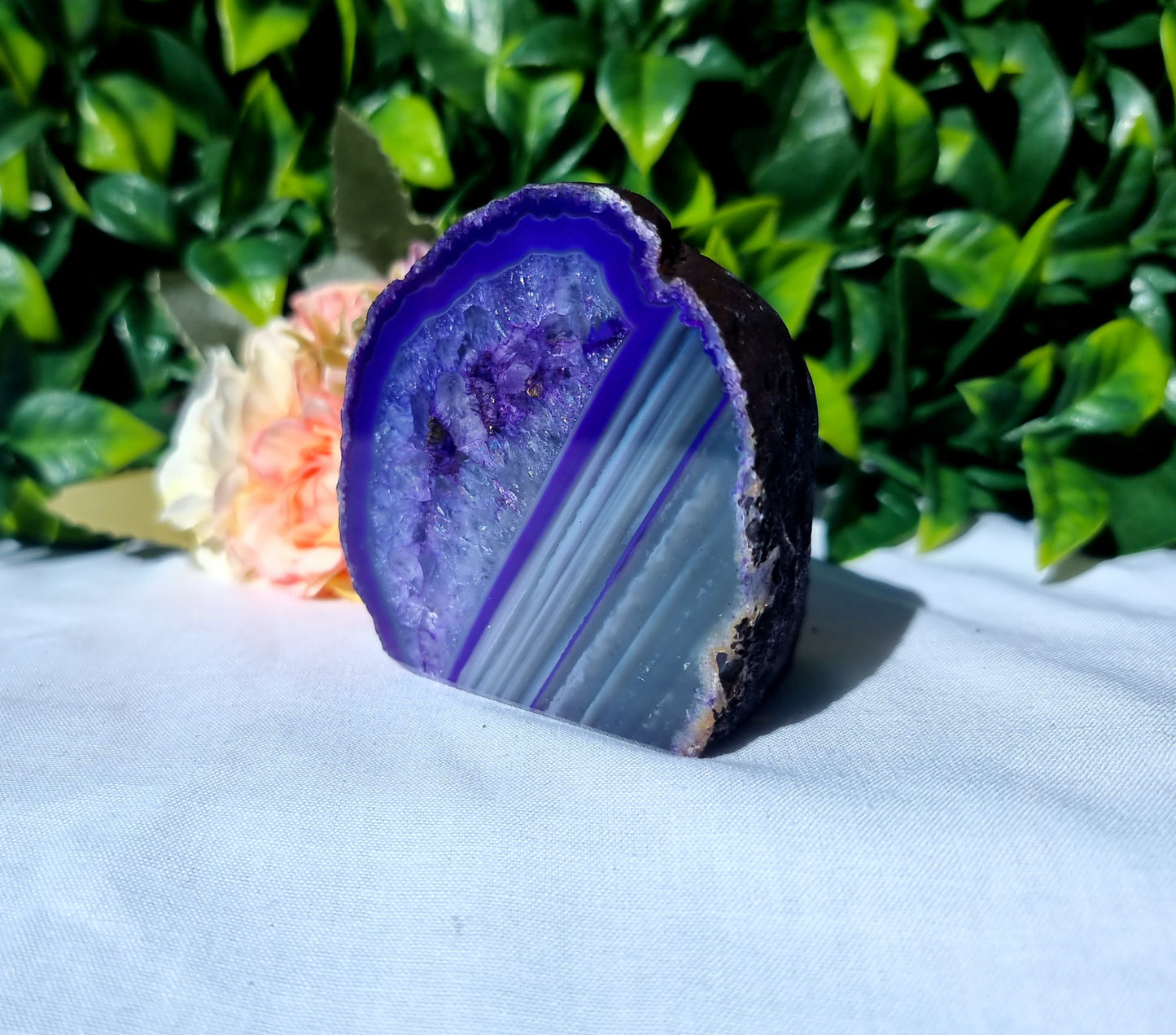 Dyed Purple Agate Free-Form