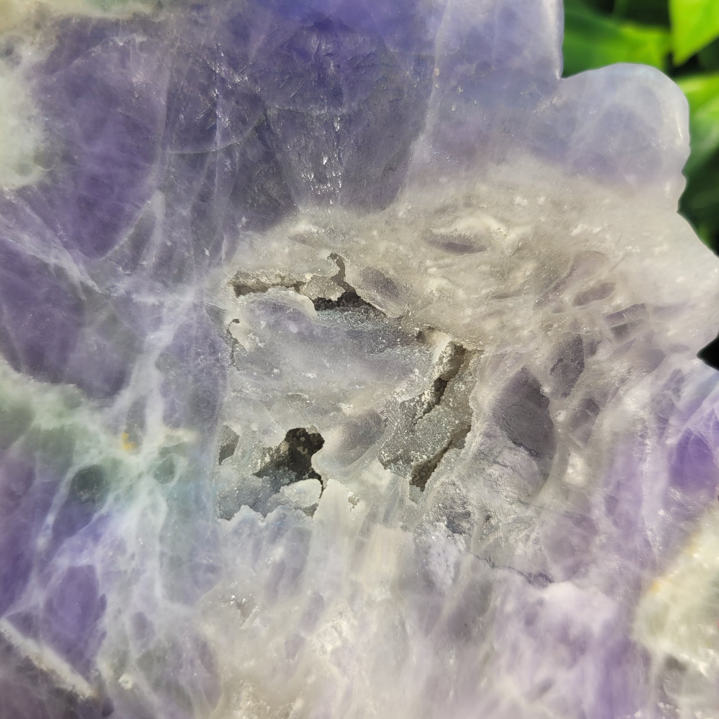 Fluorite Native American Skull