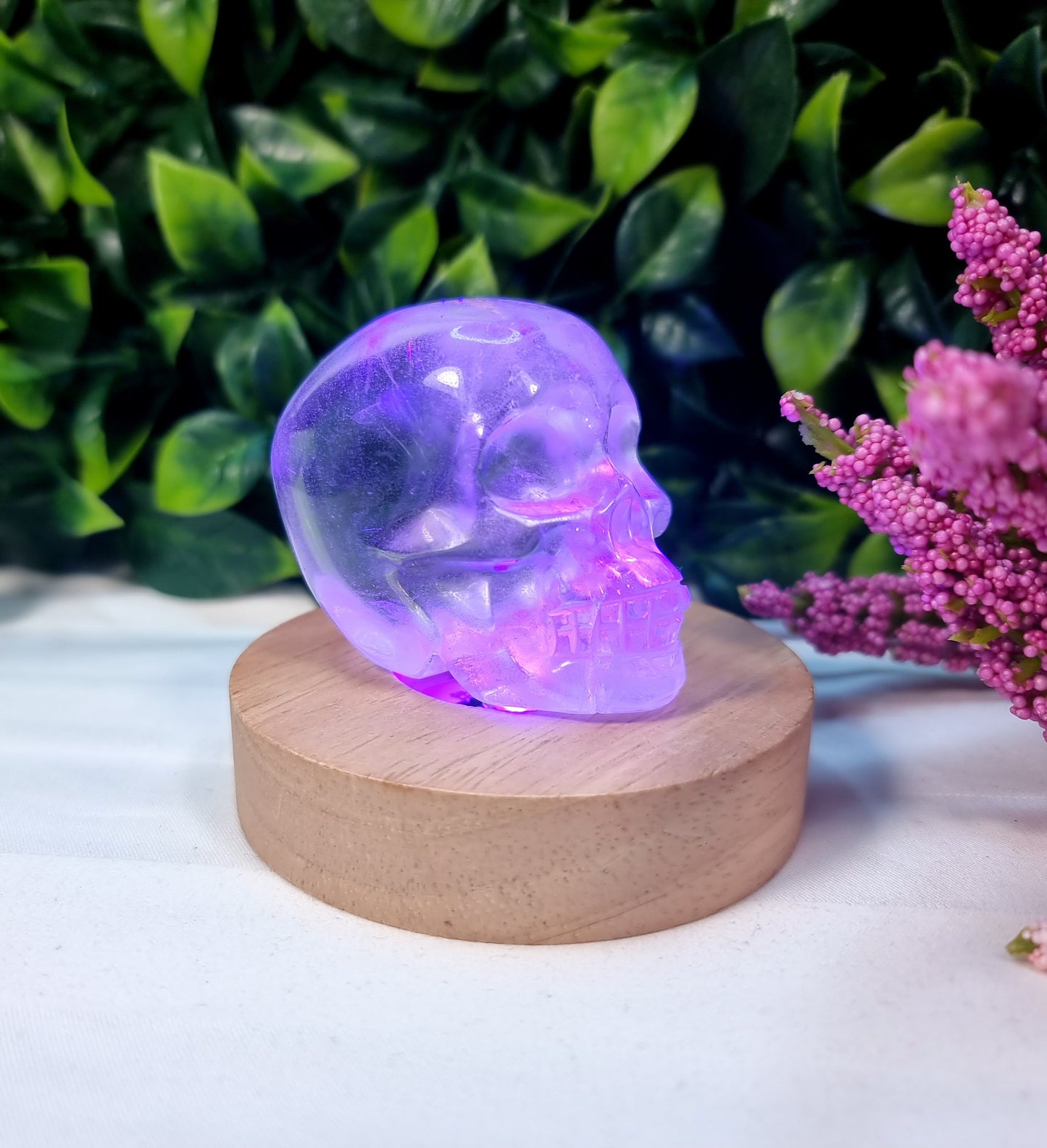 Clear Quartz Skull