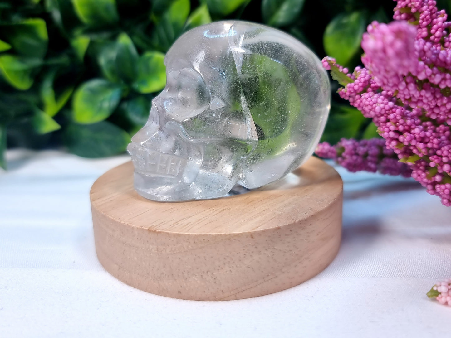 Clear Quartz Skull