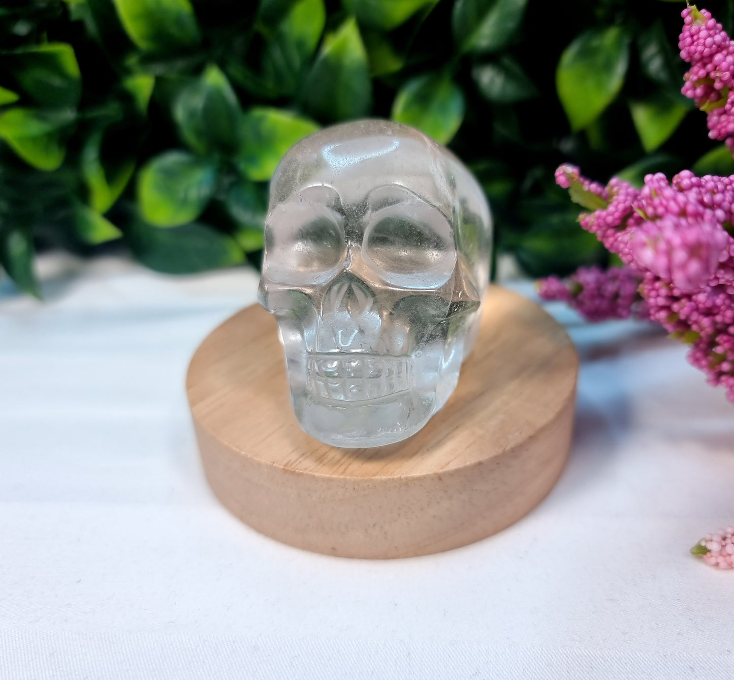 Clear Quartz Skull