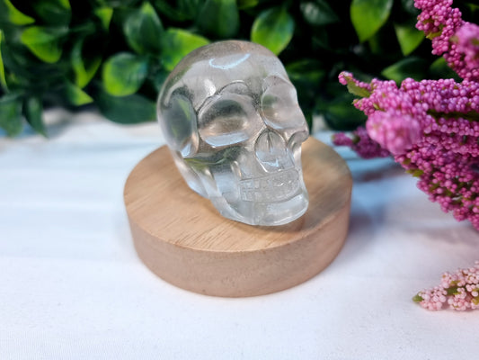 Clear Quartz Skull