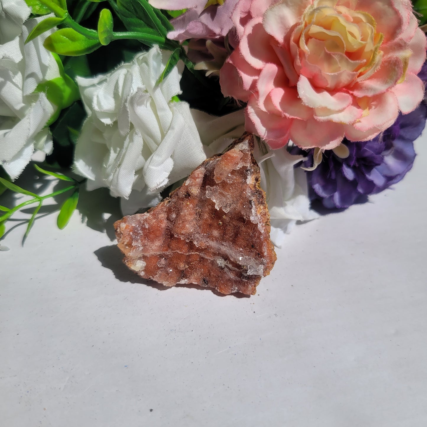 Pink Amethyst Druzy Specimen