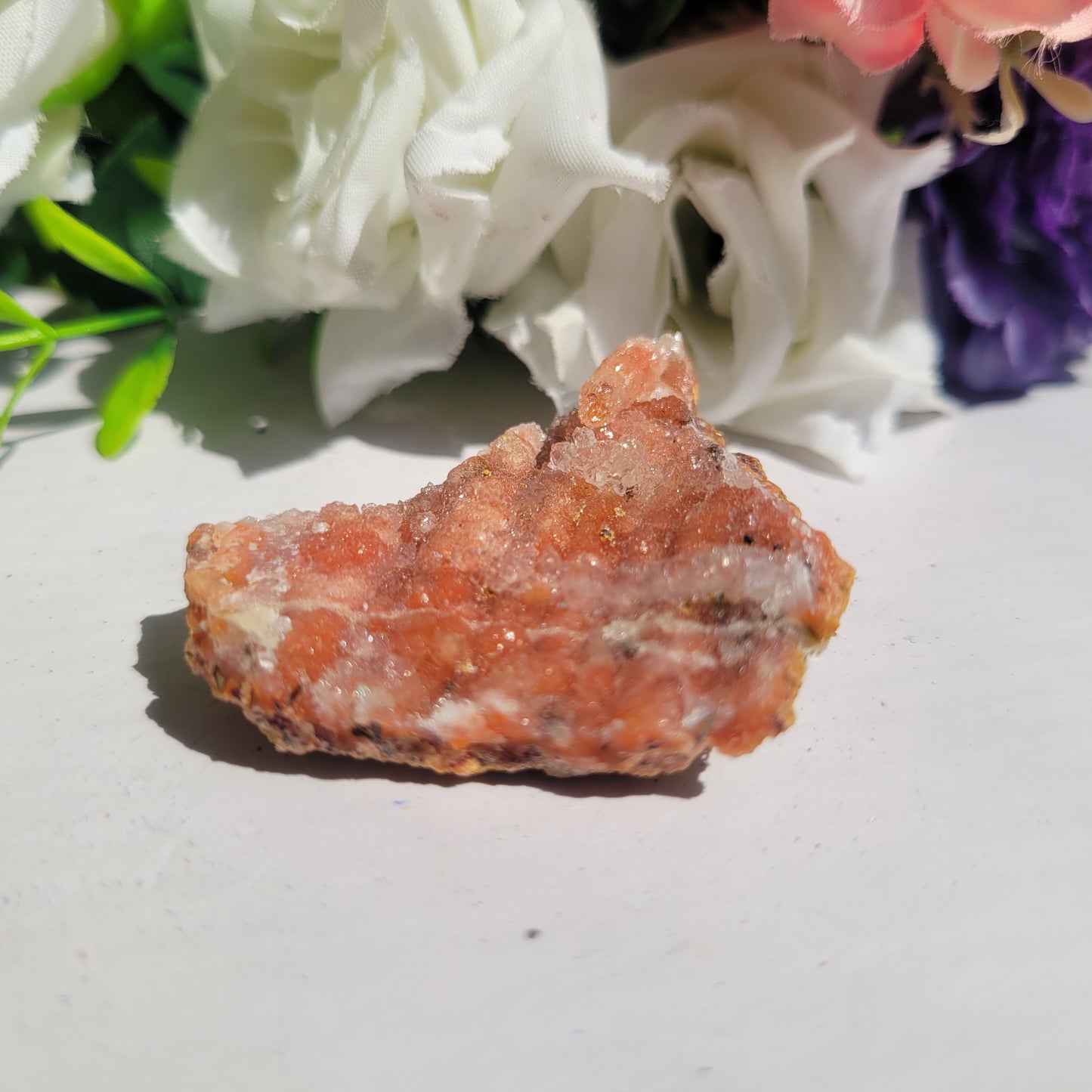 Pink Amethyst Druzy Specimen