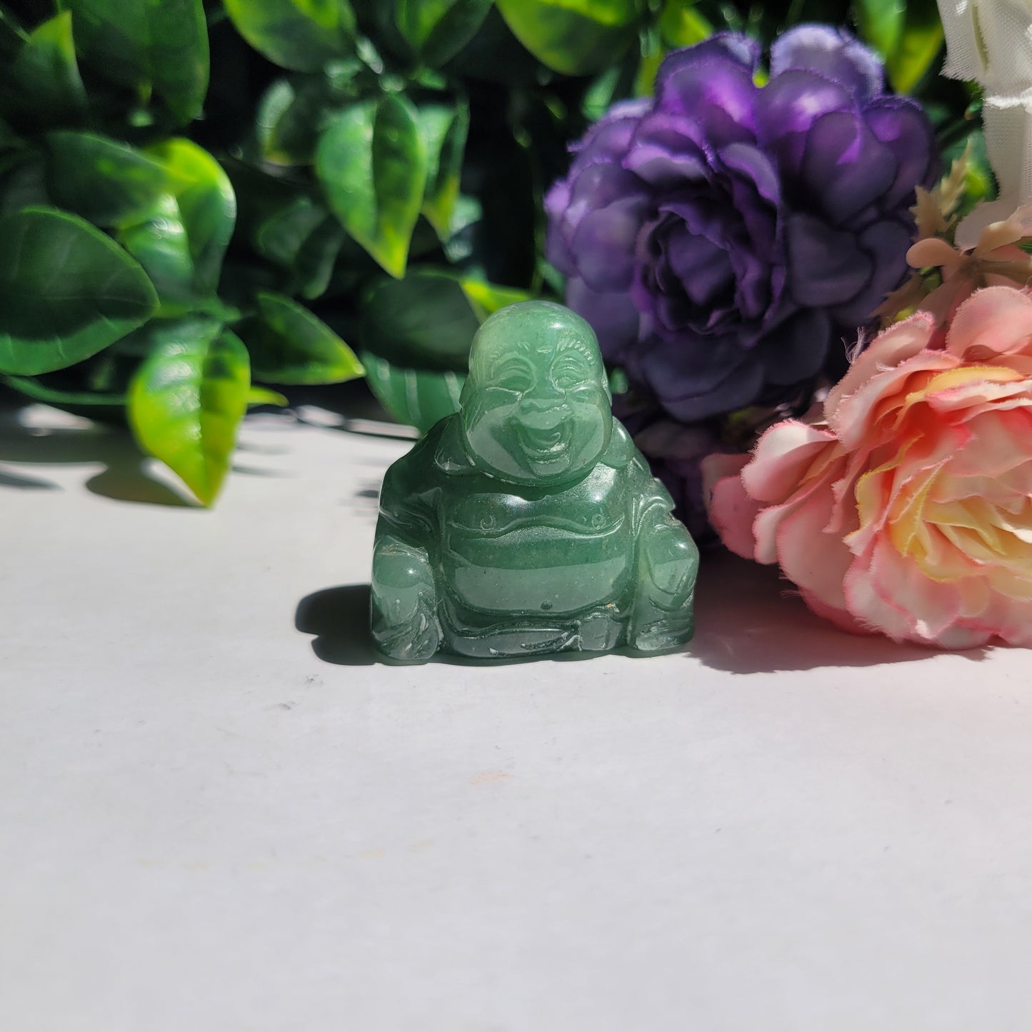 Green Aventurine Buddha