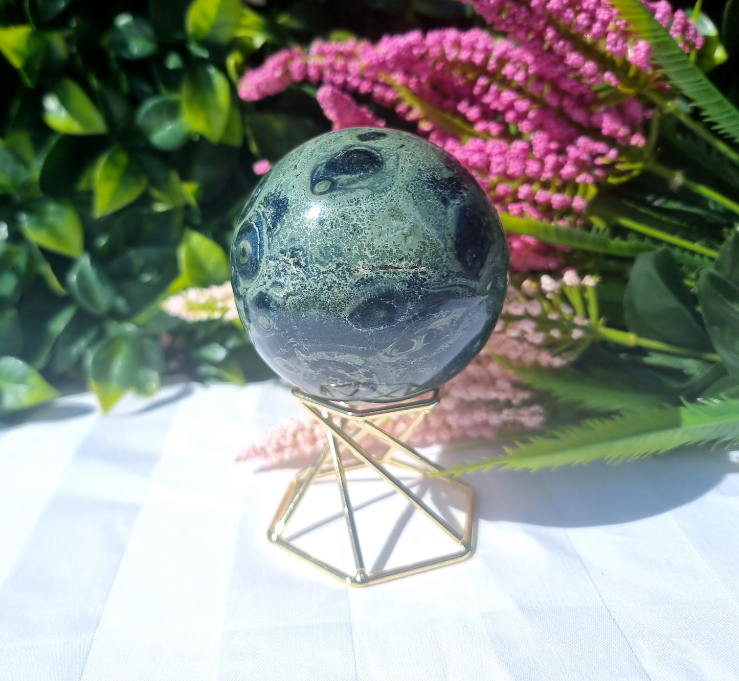 Kambaba Jasper Sphere