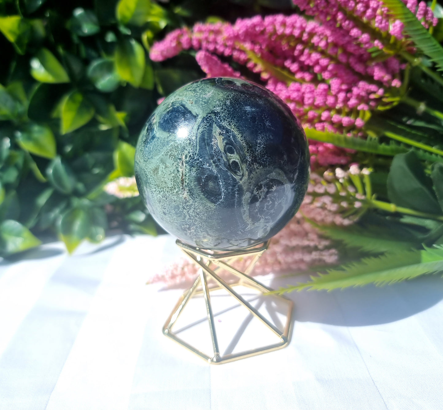 Kambaba Jasper Sphere