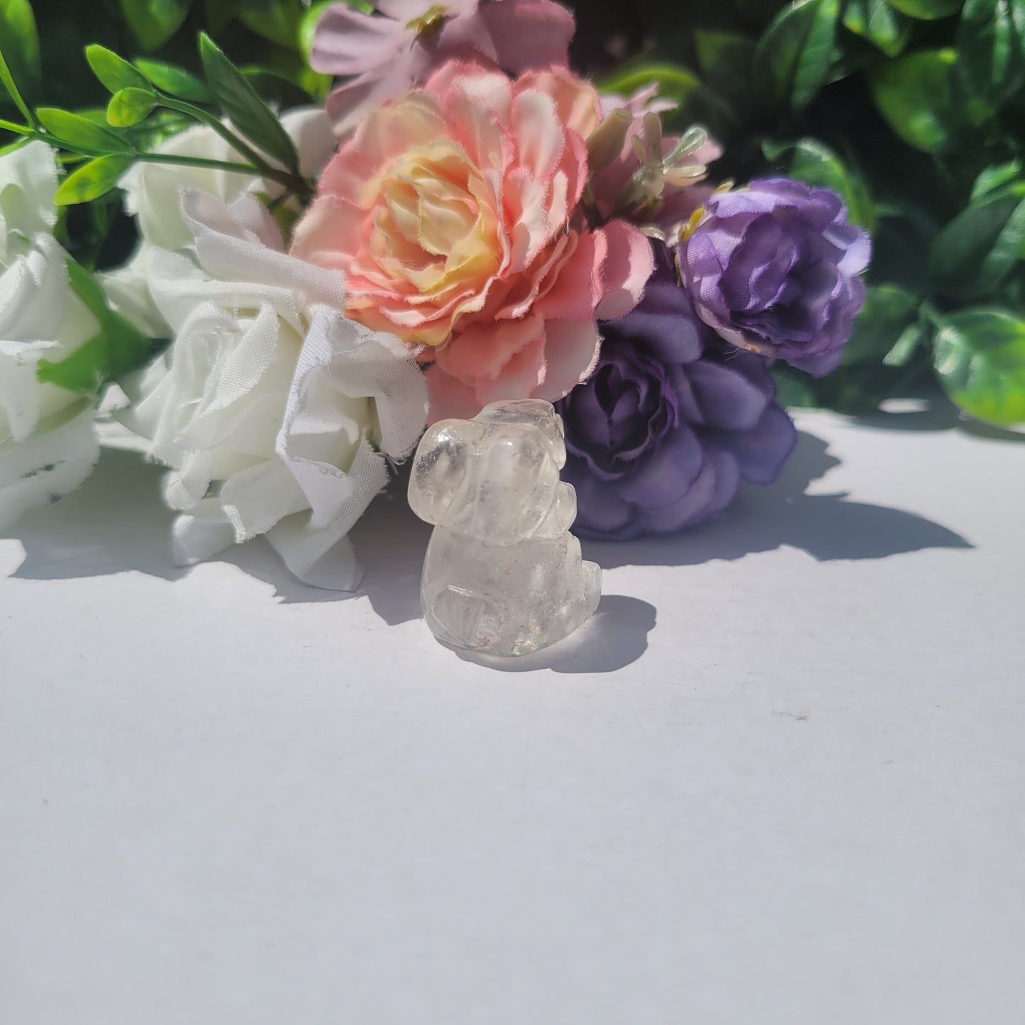 Crystal Standing Clear quartz Rabbit