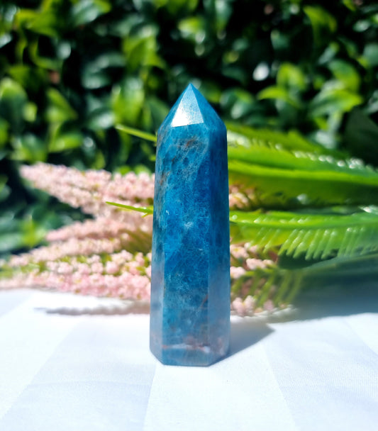 Blue Apatite Point