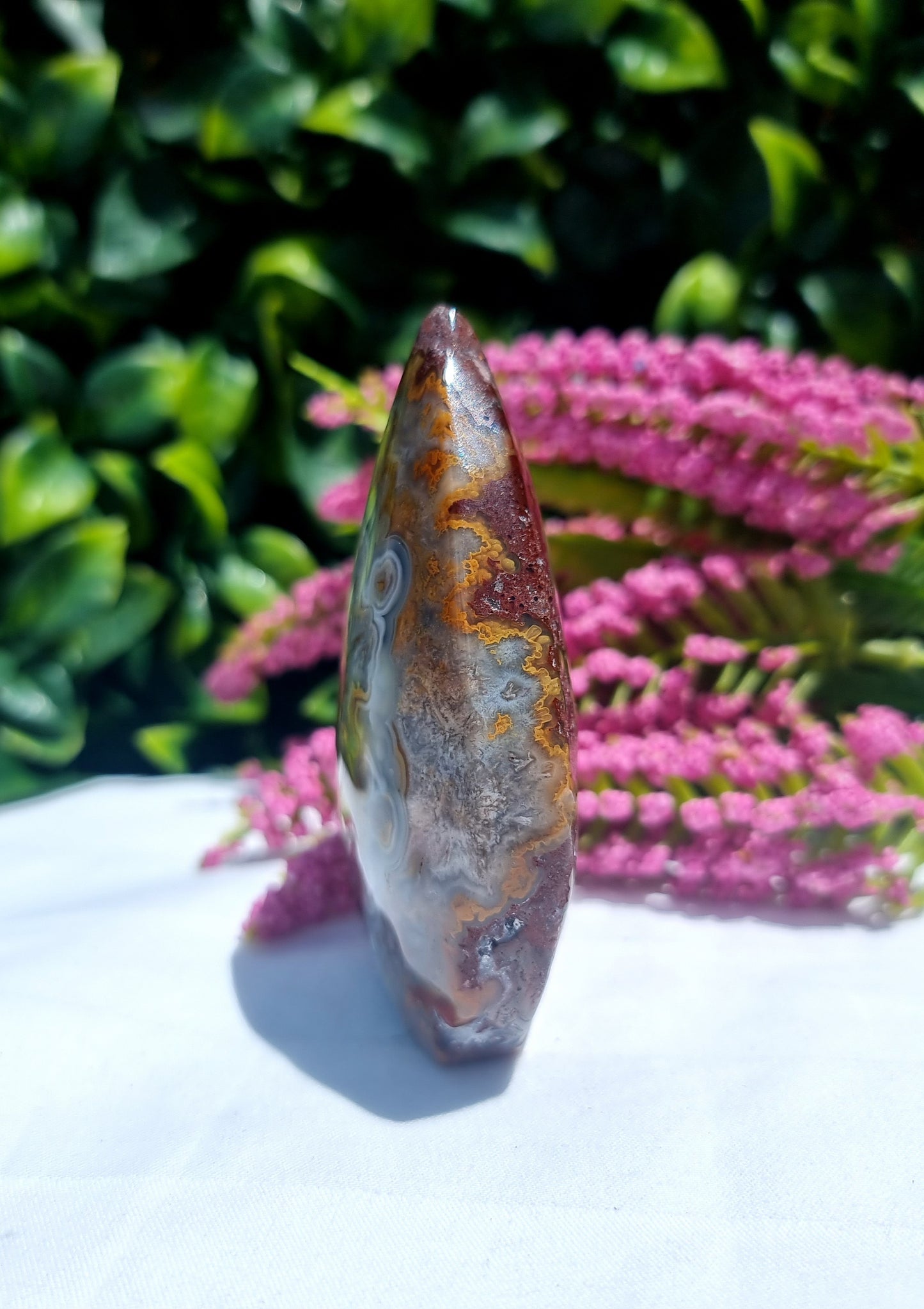 Mexican Lace Agate Flame